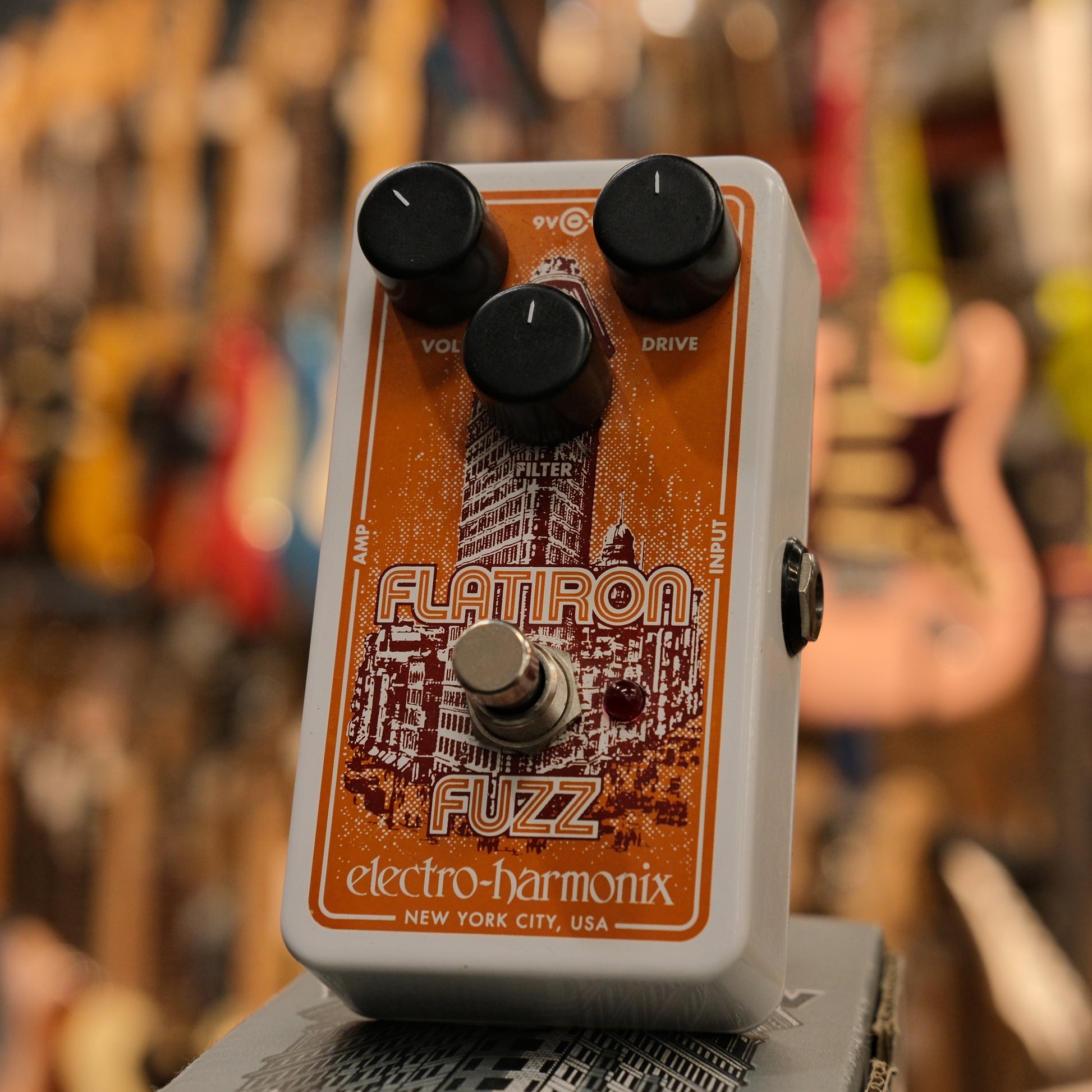 Electro Harmonix Flatiron Fuzz Pedal - Pre-Owned