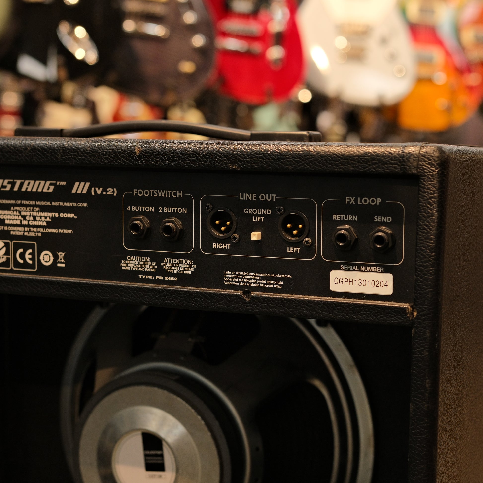Fender Mustang III w/Footswitch - Pre-Owned