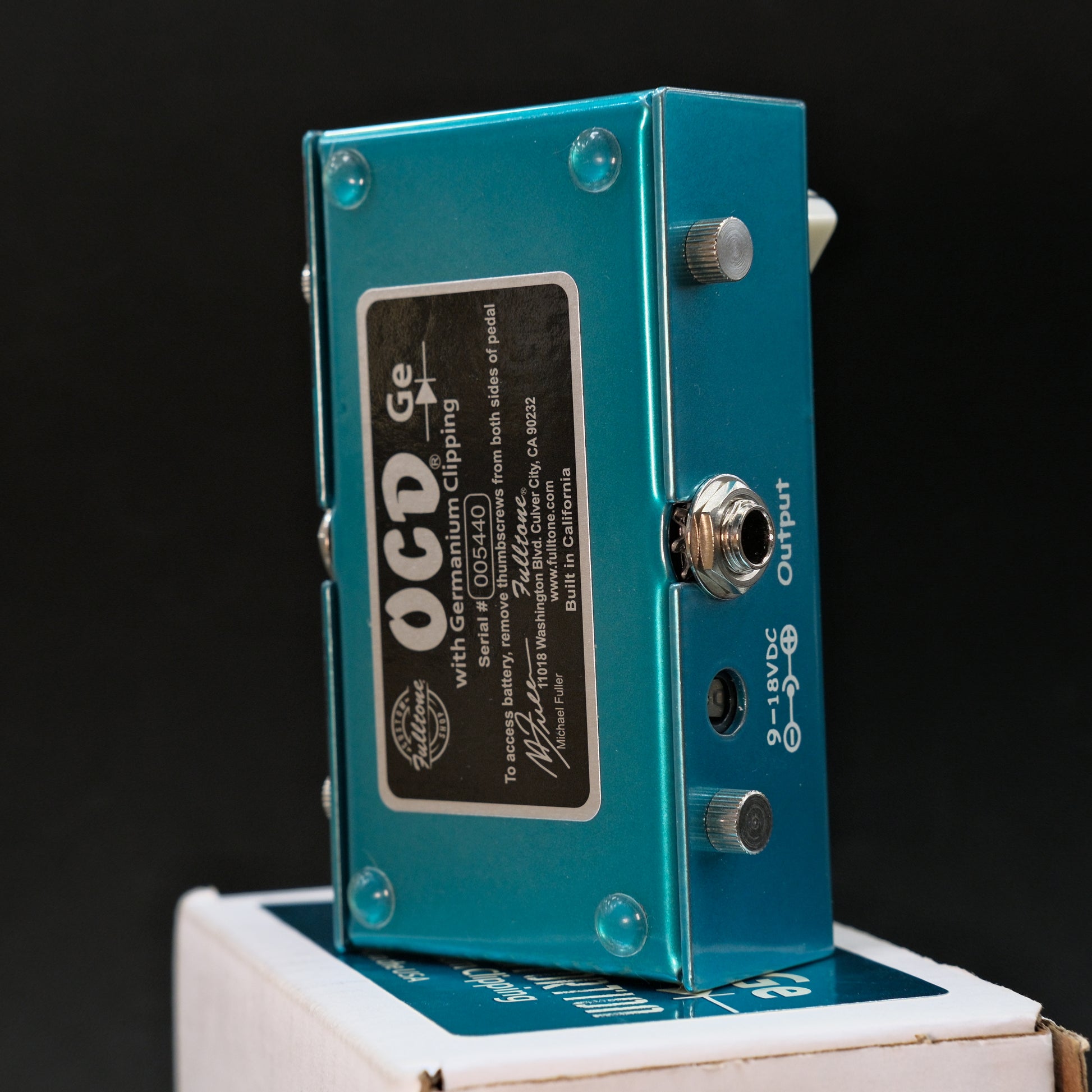 Fulltone OCD GE Germanium Overdrive SN#5440 - Pre-Owned