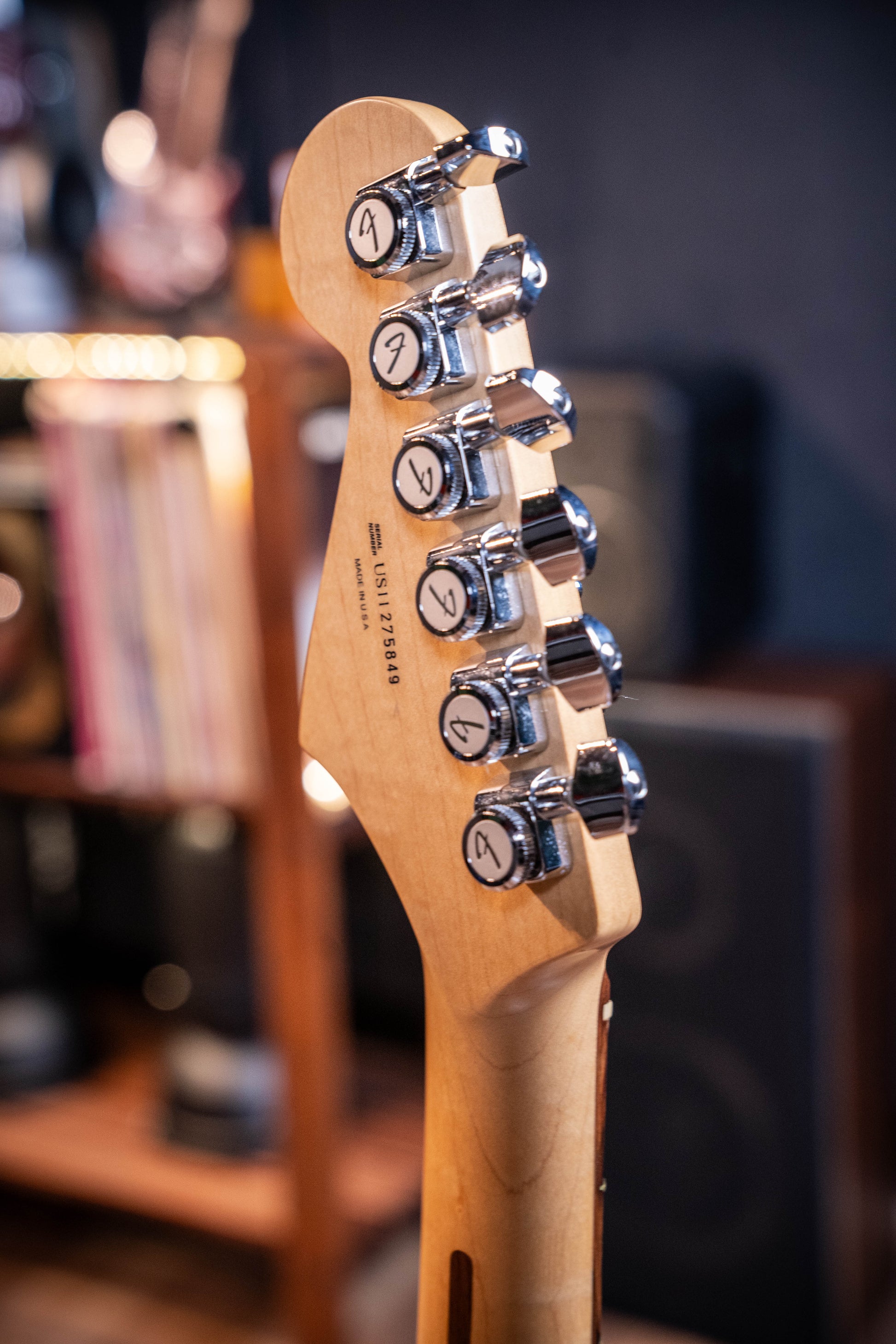 Fender American Deluxe Ash Stratocaster - Wine Transparent - Pre-Owned