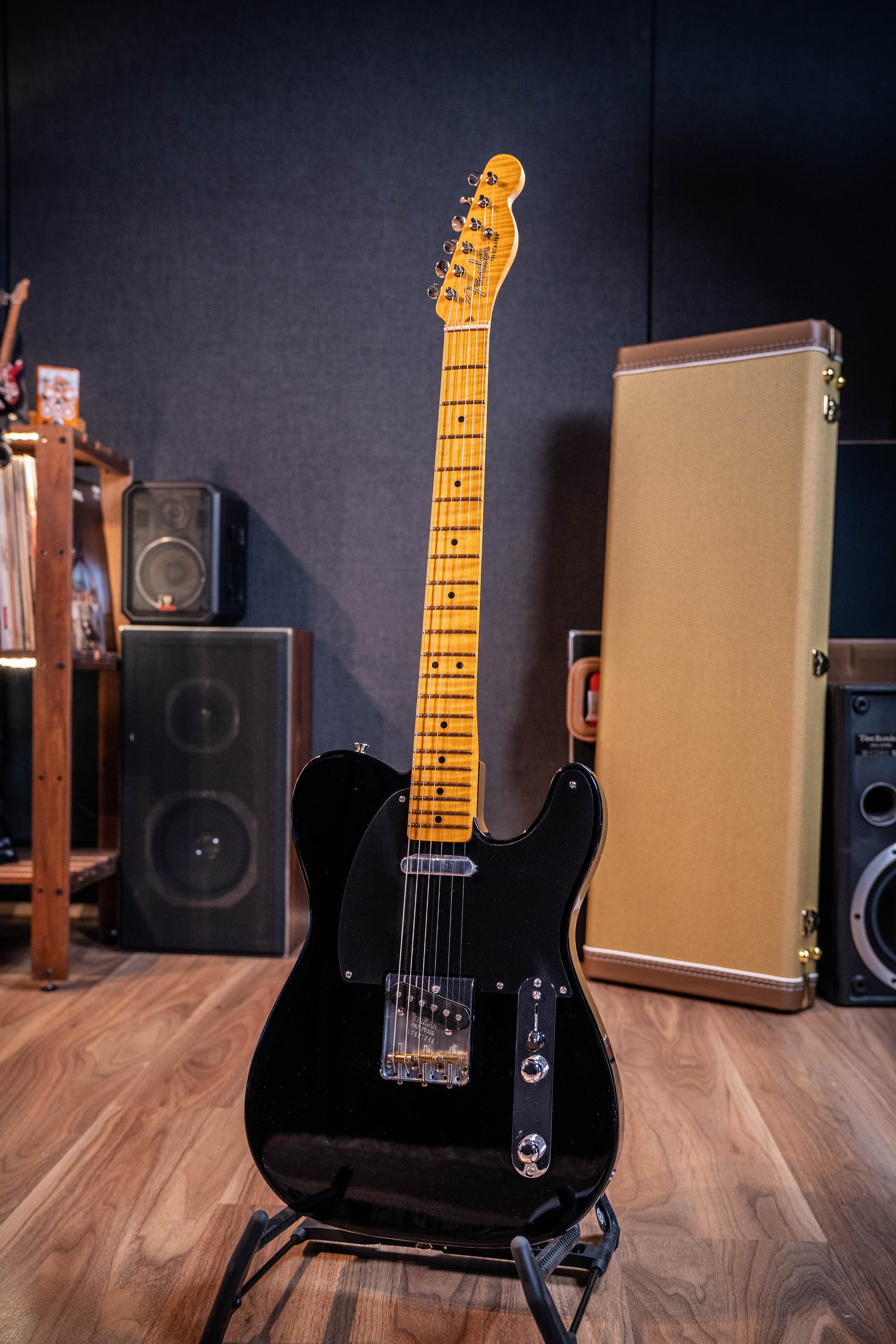 Fender American Vintage II 1951 Telecaster - AAA Flame Maple Neck - Black