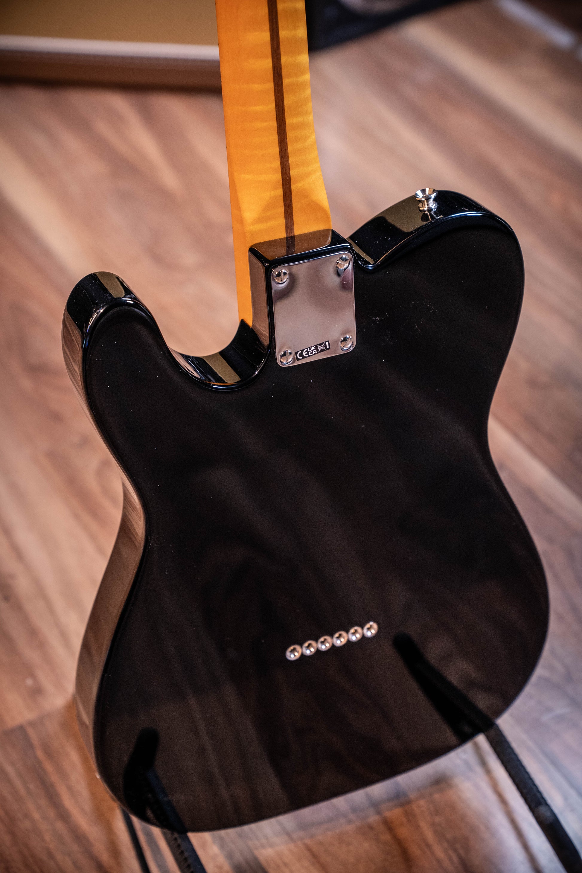 Fender American Vintage II 1951 Telecaster - AAA Flame Maple Neck - Black