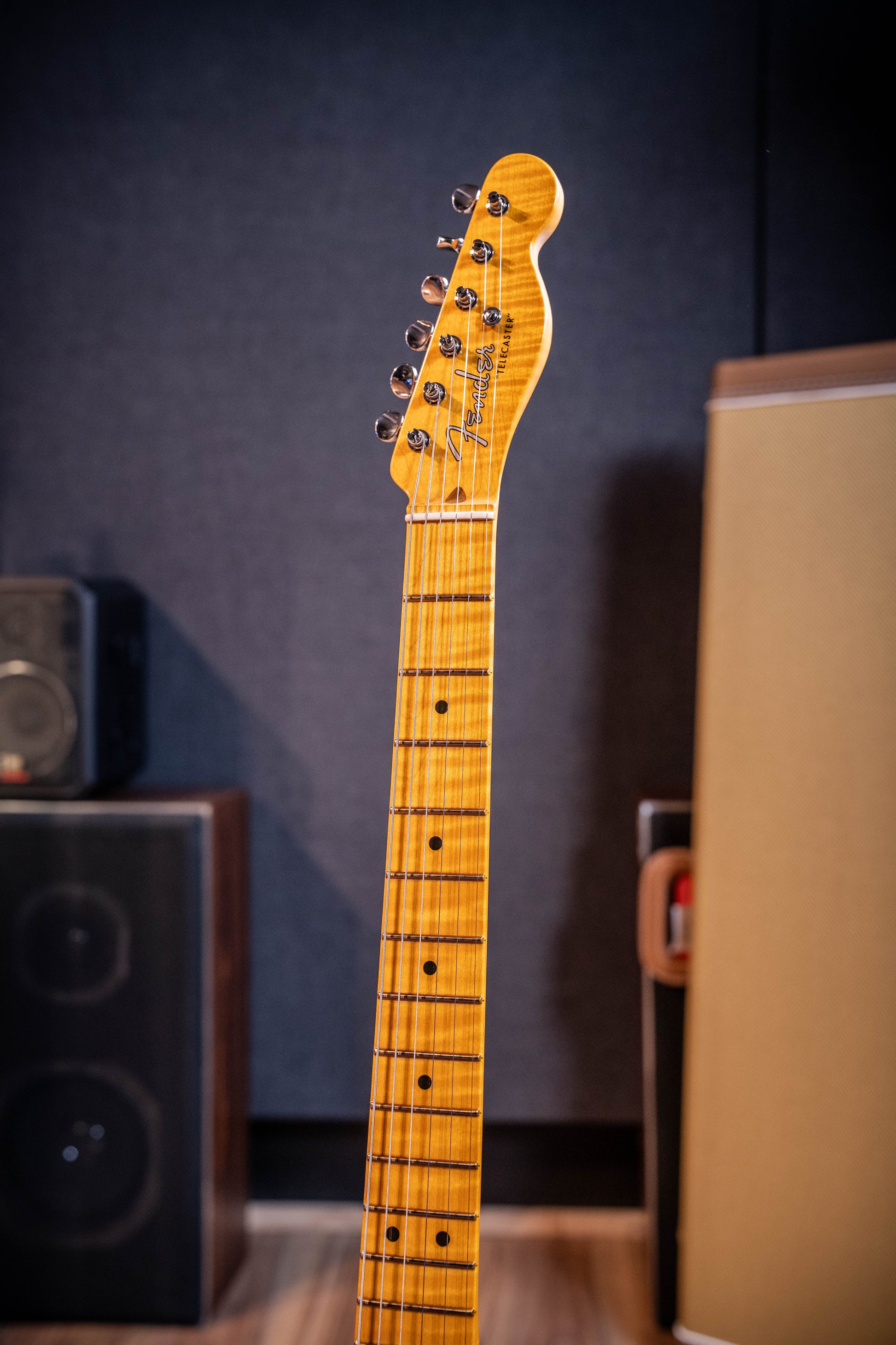 Fender American Vintage II 1951 Telecaster - AAA Flame Maple Neck - Black
