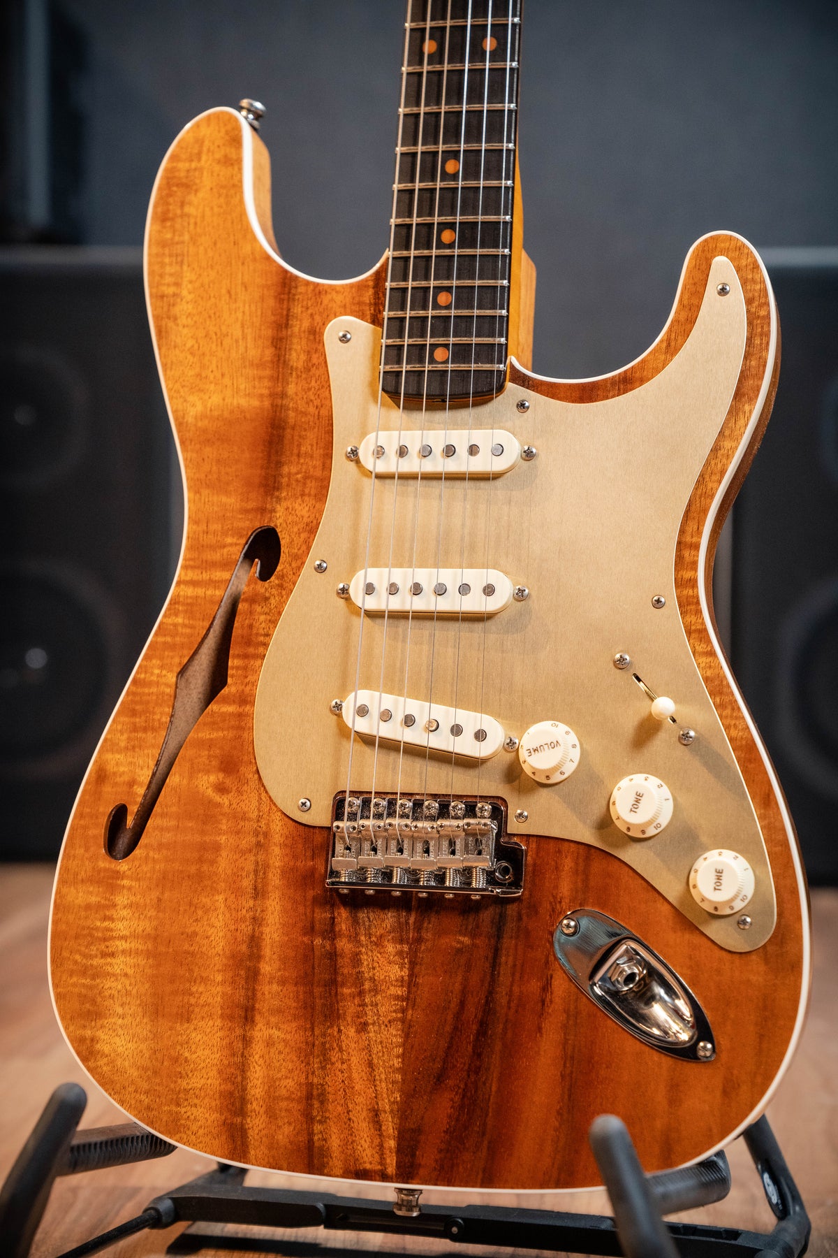 Fender Custom Shop Artisan Koa Thinline Stratocaster - Pre-Owned