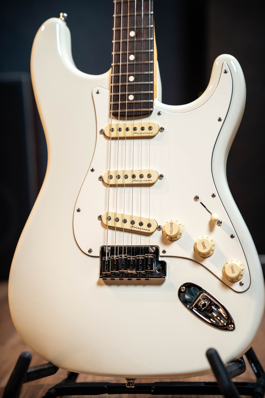 Fender Custom Shop Jeff Beck Signature Stratocaster w/Case - Olympic White - Pre-Owned (#14883)