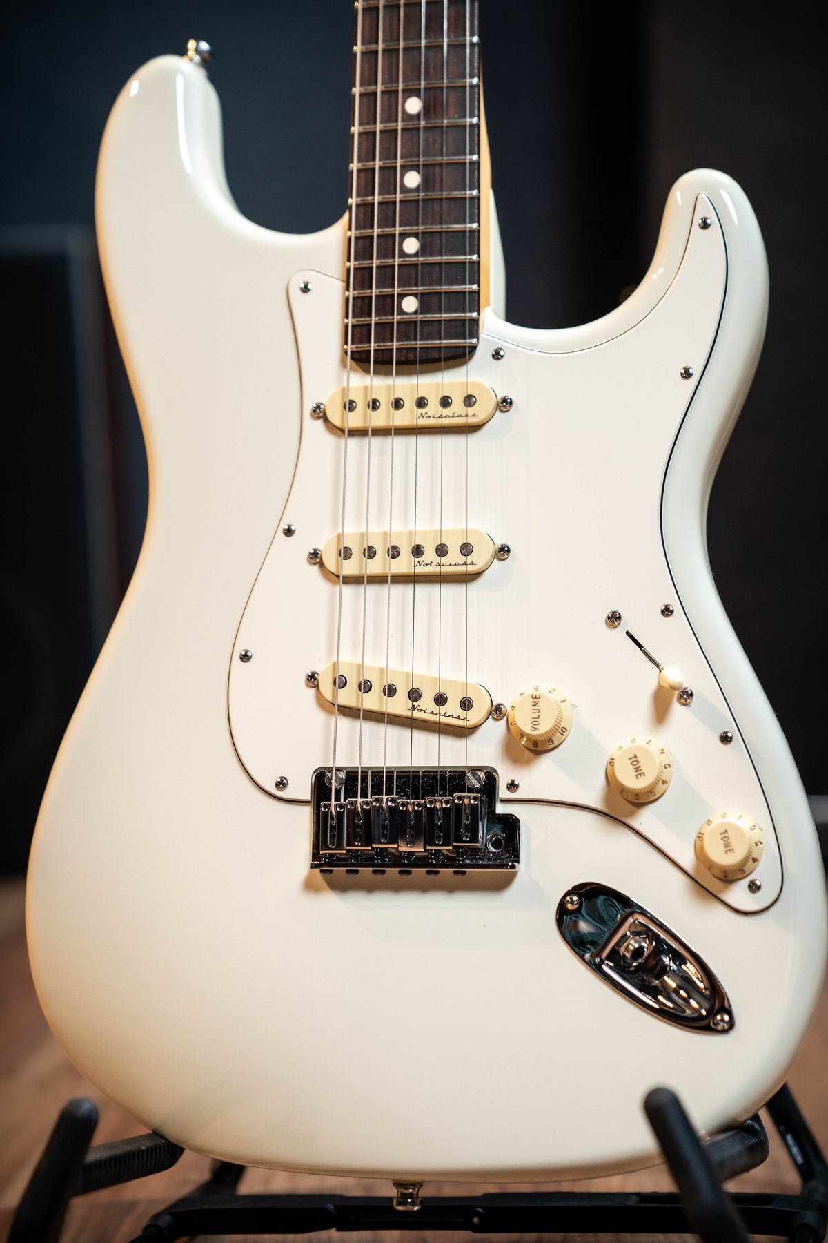 Fender Custom Shop Jeff Beck Signature Stratocaster w/Case - Olympic White - Pre-Owned (#14883)
