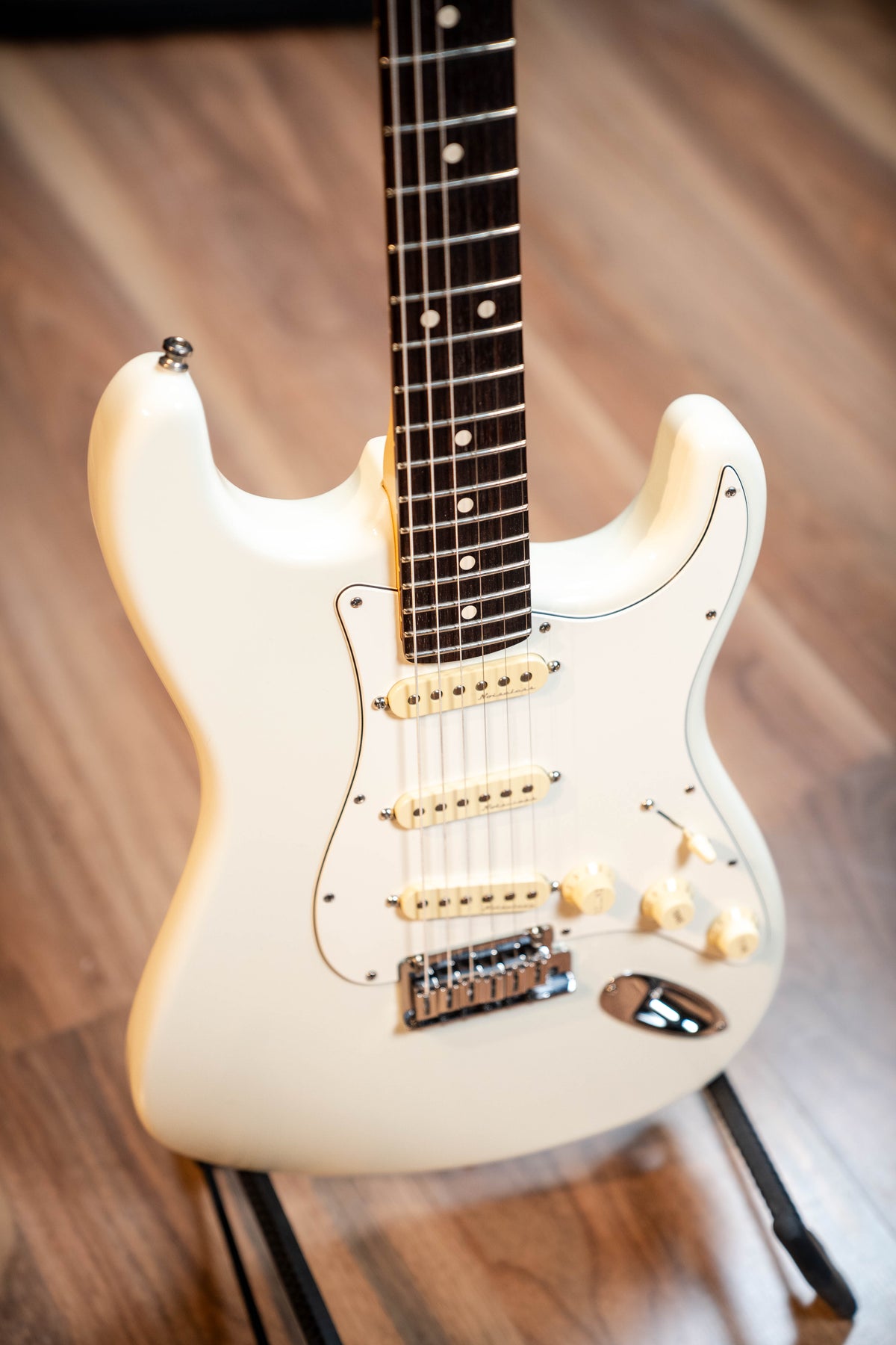 Fender Custom Shop Jeff Beck Signature Stratocaster w/Case - Olympic White - Pre-Owned (#14883)