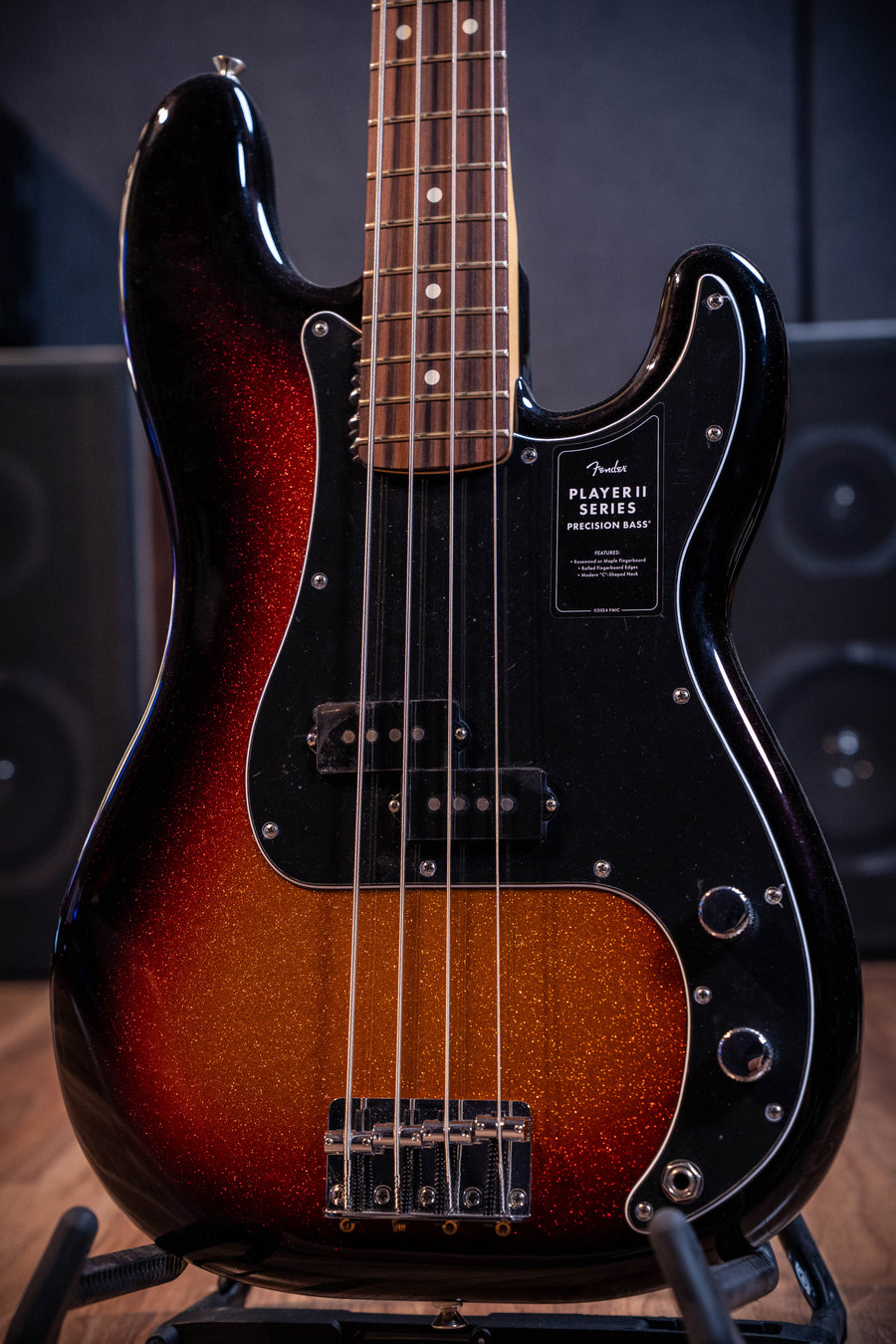Fender Ltd Ed. Player II Precision Bass - Sparkle 3-Color Sunburst RW - Open Box / Minor Finish Damage*