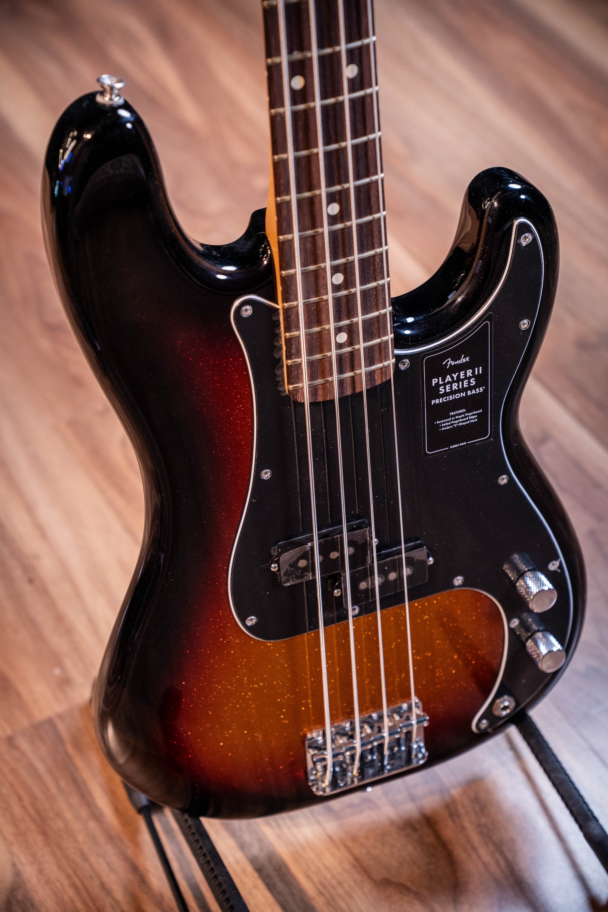 Fender Ltd Ed. Player II Precision Bass - Sparkle 3-Color Sunburst RW - Open Box / Minor Finish Damage*