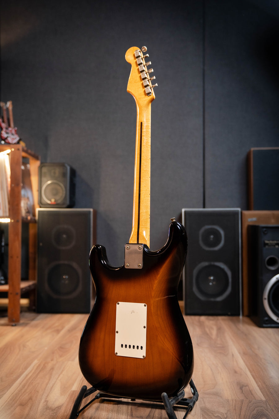Fernandes FST60 Stone Logo Strat w/Gigbag - Sunburst - Pre-Owned