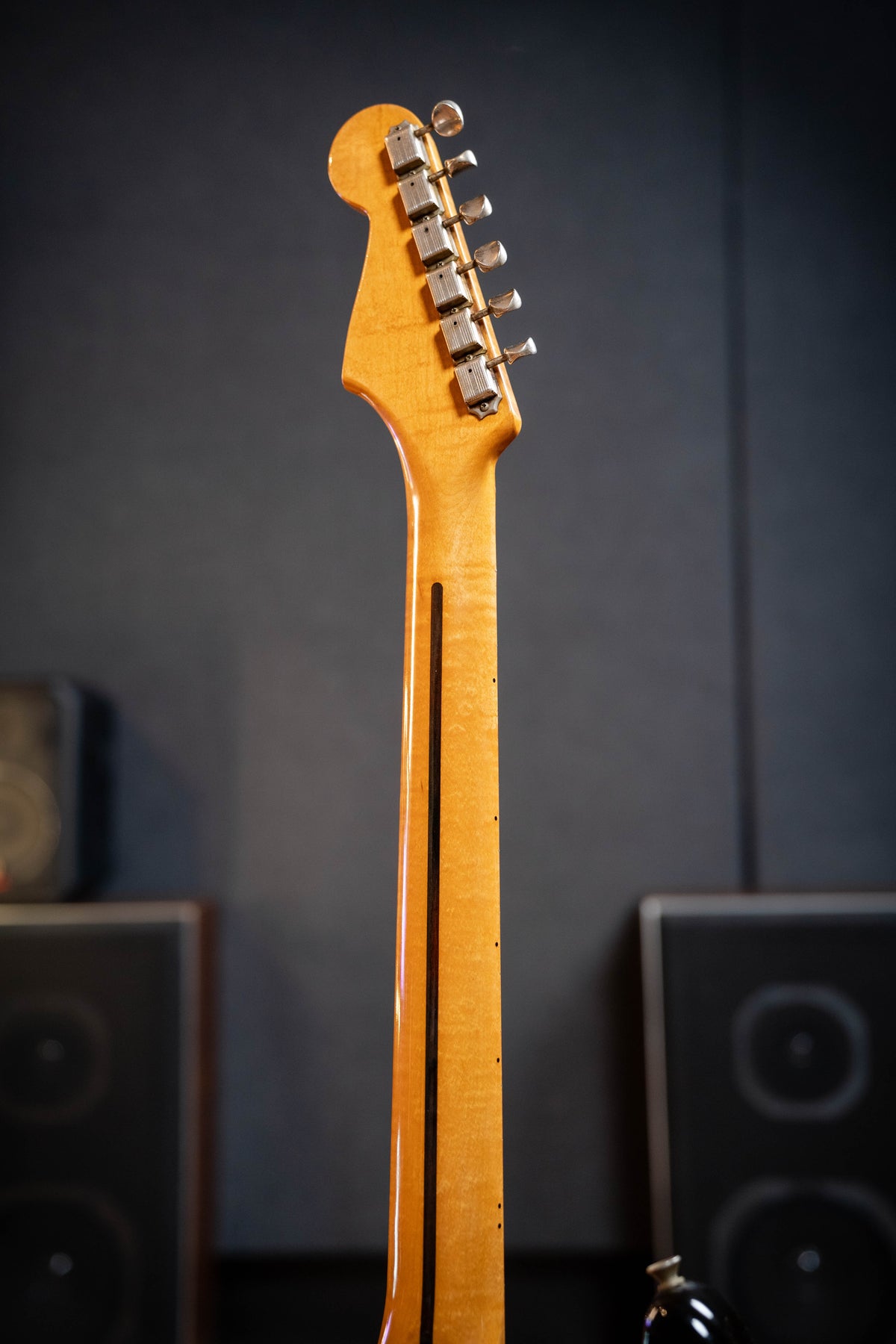 Fernandes FST60 Stone Logo Strat w/Gigbag - Sunburst - Pre-Owned