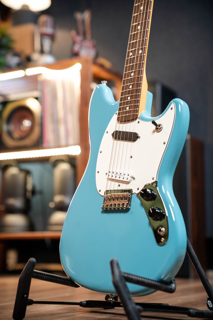 Fender Player II Mustang w/ SD JB Jr. Bridge Pickup - Aquatone Blue - Pre-Owned