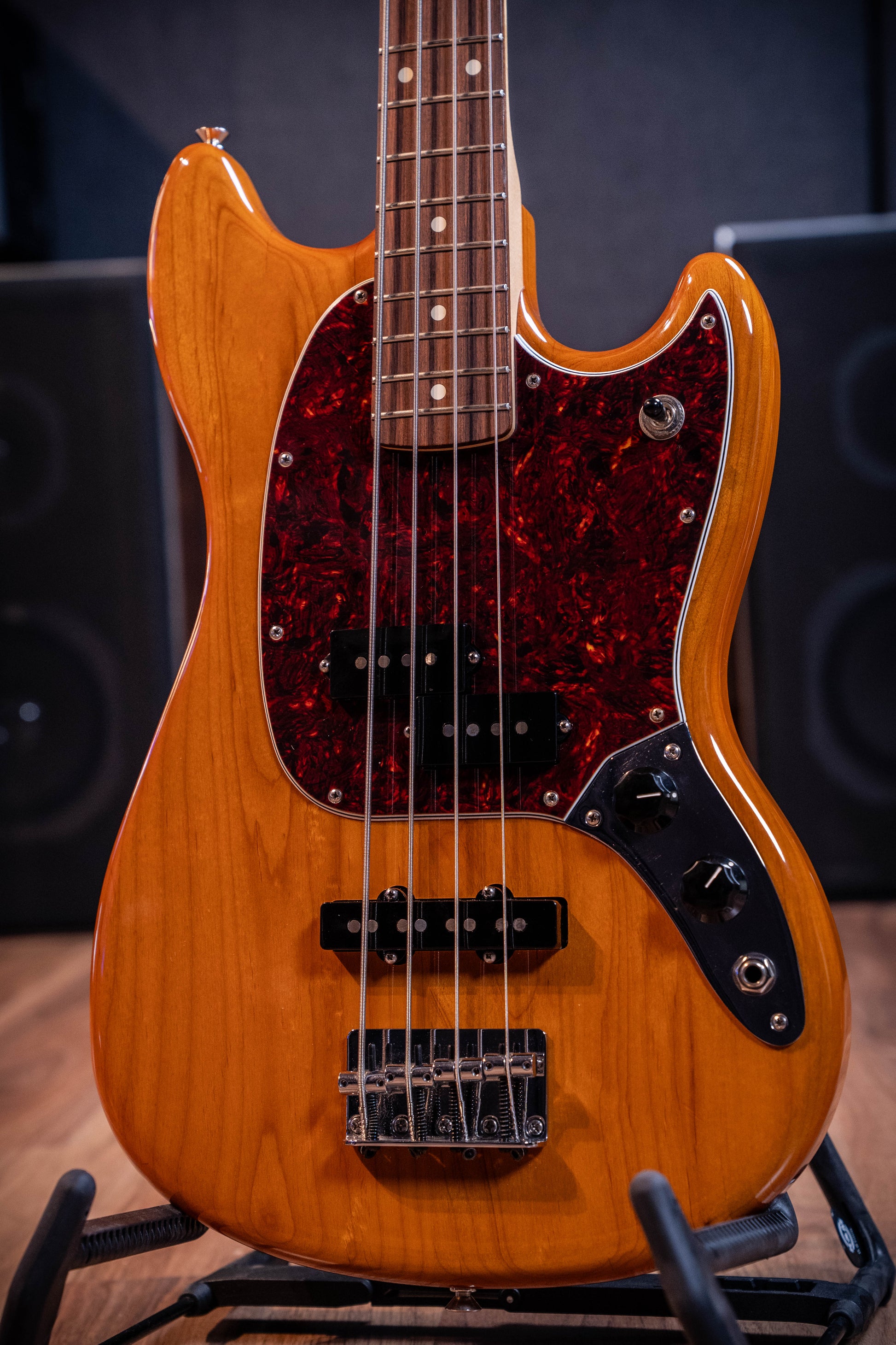 Fender Player Mustang Bass PJ - Aged Natural - Pre-Owned