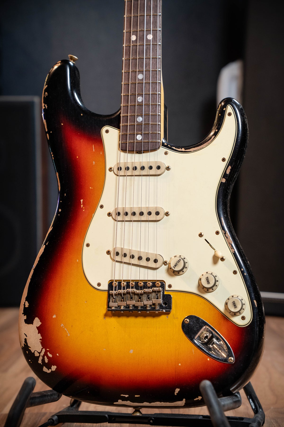 Fender Custom Shop Michael Landau Signature 1968 Stratocaster - Bleached 3-Color Sunburst
