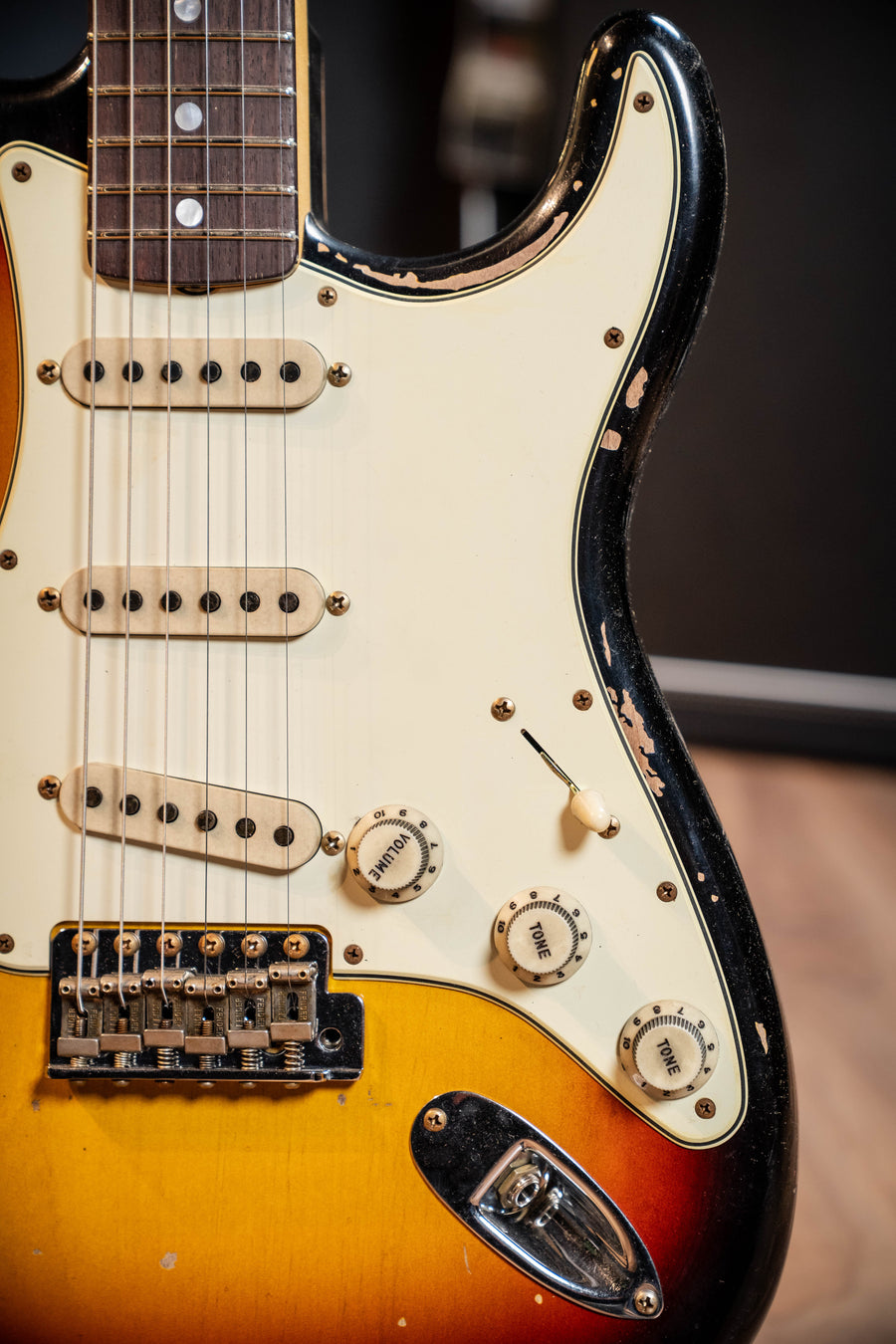 Fender Custom Shop Michael Landau Signature 1968 Stratocaster - Bleached 3-Color Sunburst