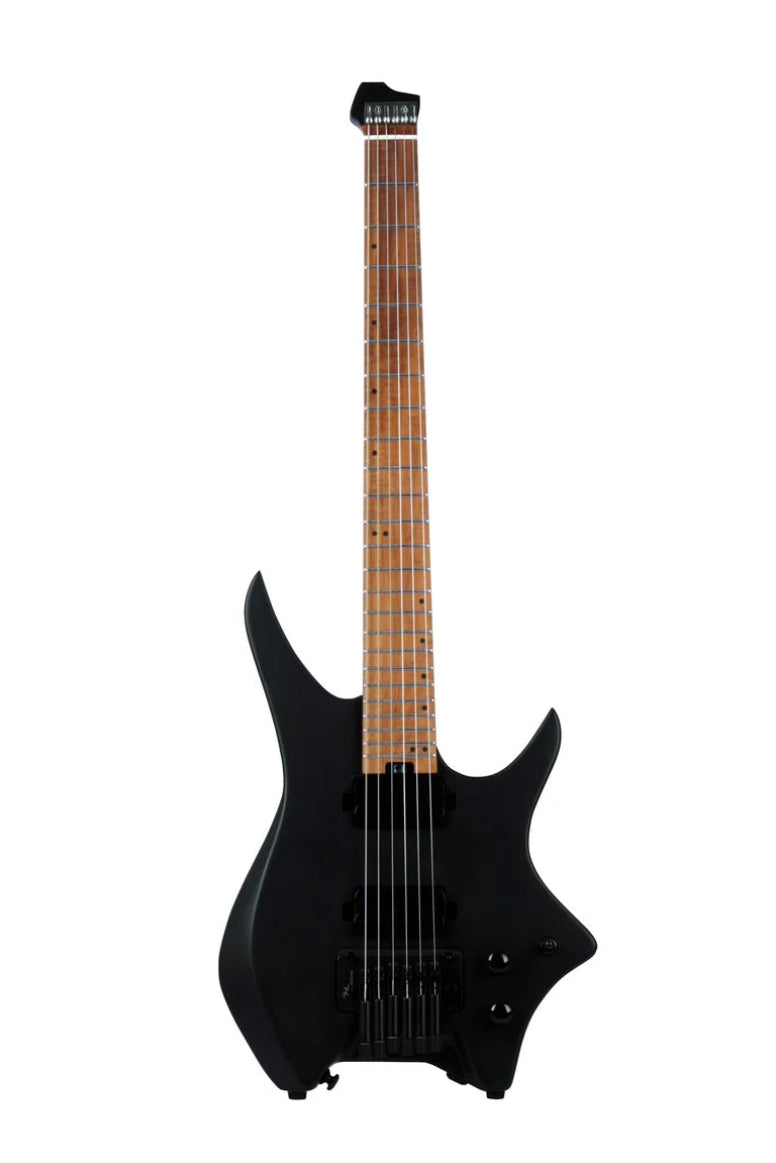HILS HN4 Headless Electric Guitar - Satin Black
