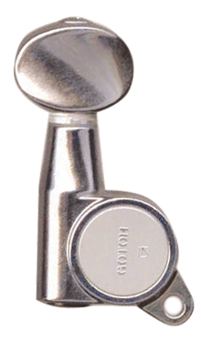Gotoh G38SB Deluxe Machine Heads - 3-A-Side - Chrome