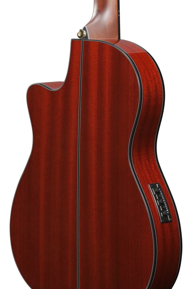Ibanez GA35TCE Acoustic Guitar - Sapphire Red High Gloss