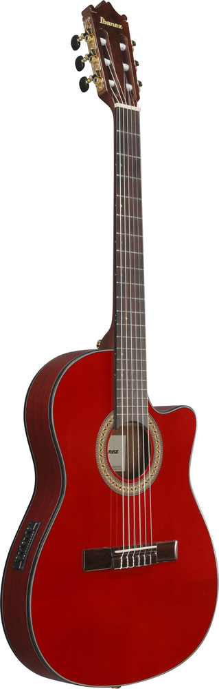 Ibanez GA35TCE Acoustic Guitar - Sapphire Red High Gloss
