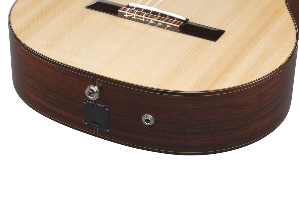 Ibanez GA380CE Nylon String Guitar -  Natural High Gloss