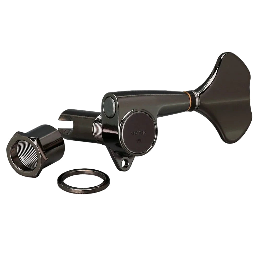 Gotoh GB7B Bass Machine Heads - 2-A-Side - Black