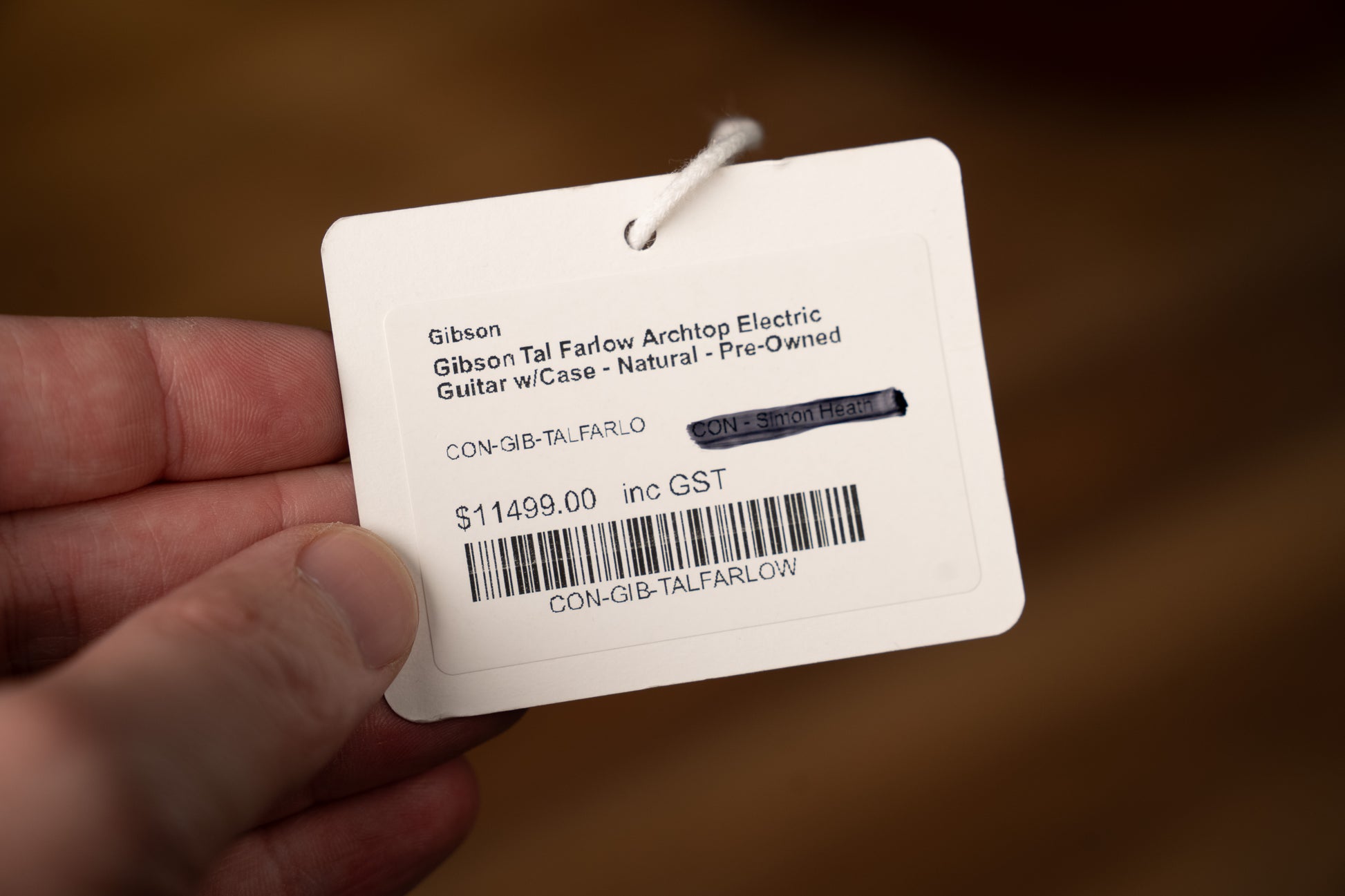 Gibson Tal Farlow Archtop Electric Guitar w/Case - Natural - Pre-Owned