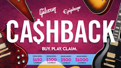 Gibson / Epiphone Cash Back Promo!