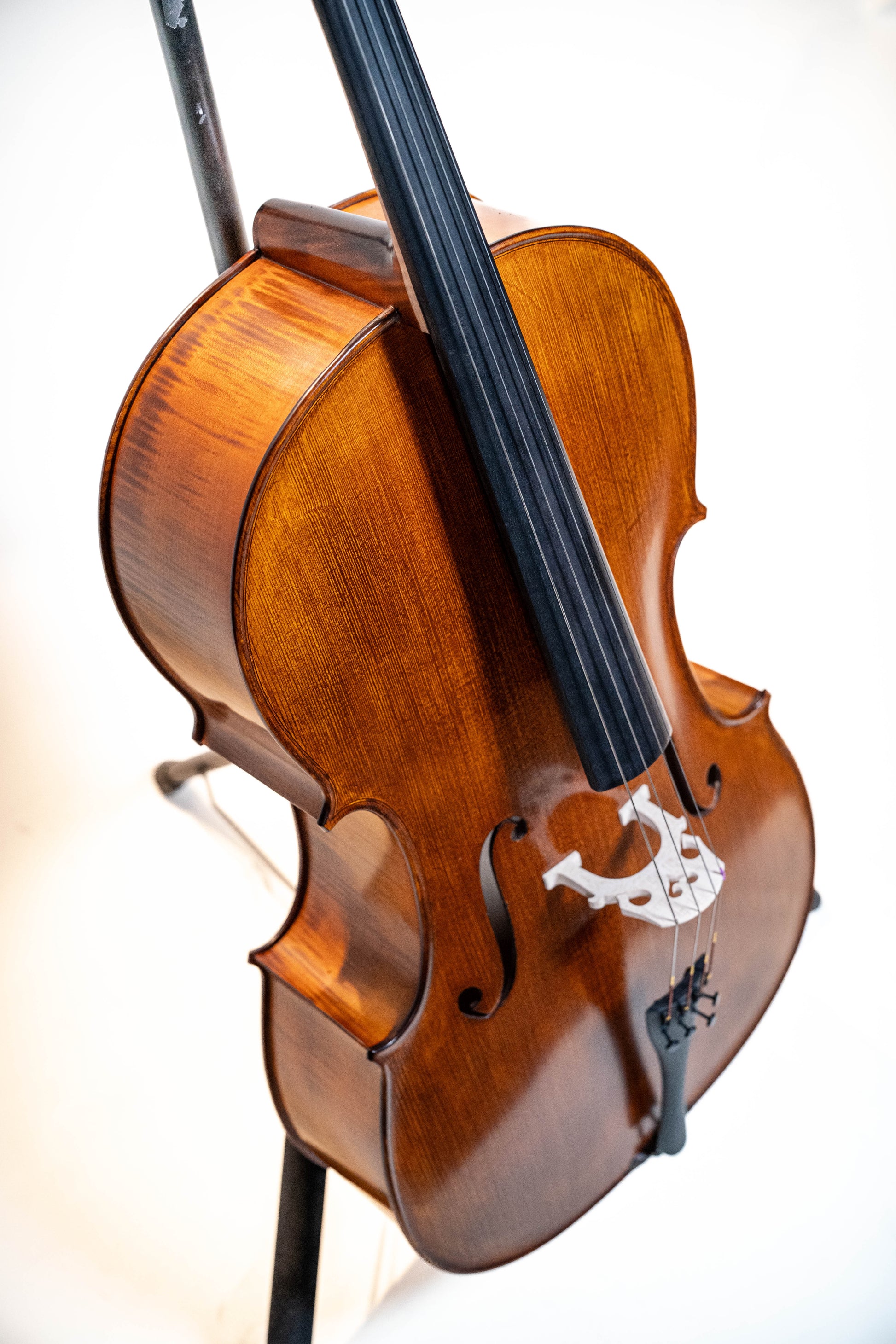 GLIGA VASILE ADVANCED CELLO 4/4 INSTRUMENT ONLY INCLUDES PROFESSIONAL SET UP WITH OPAL GOLD STRINGS