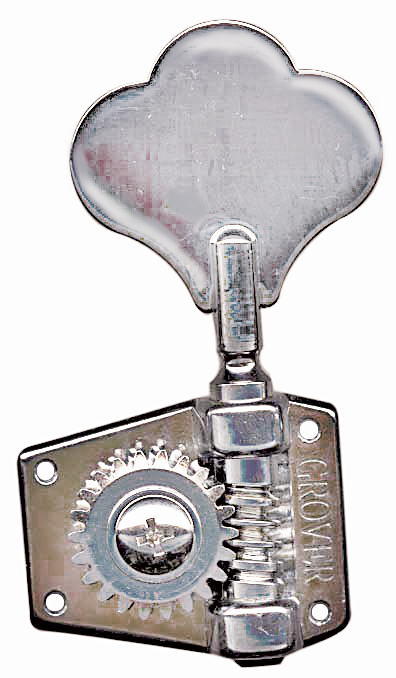 Grover GRO147 Bass Machine Heads - 2-A-Side - Chrome