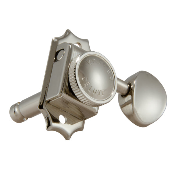 Grover GRO533 Vintage Locking Machine Heads - 3-a-side - Nickel