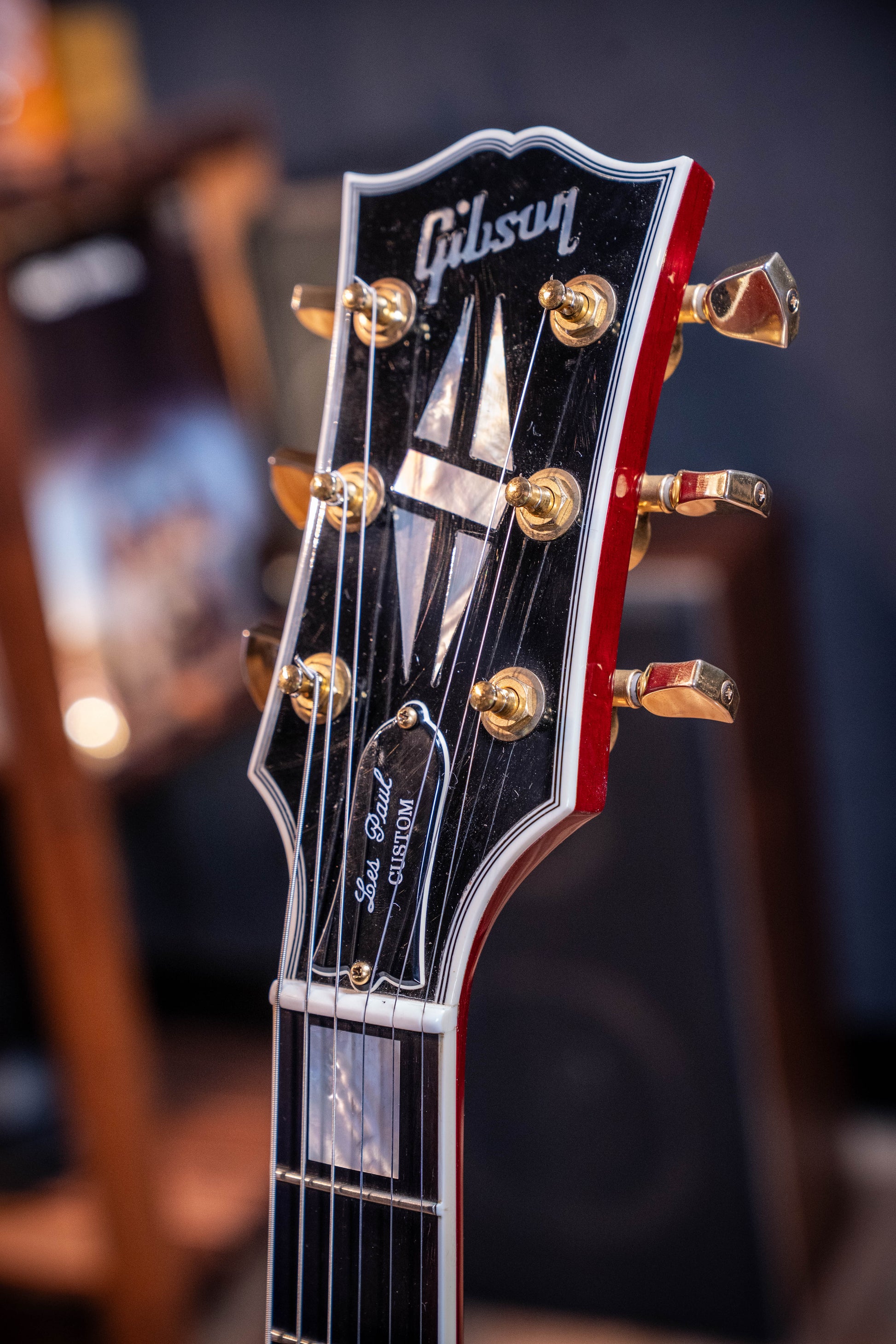 Gibson 2008 Les Paul Custom w/Case - Wine Red - Pre-Owned