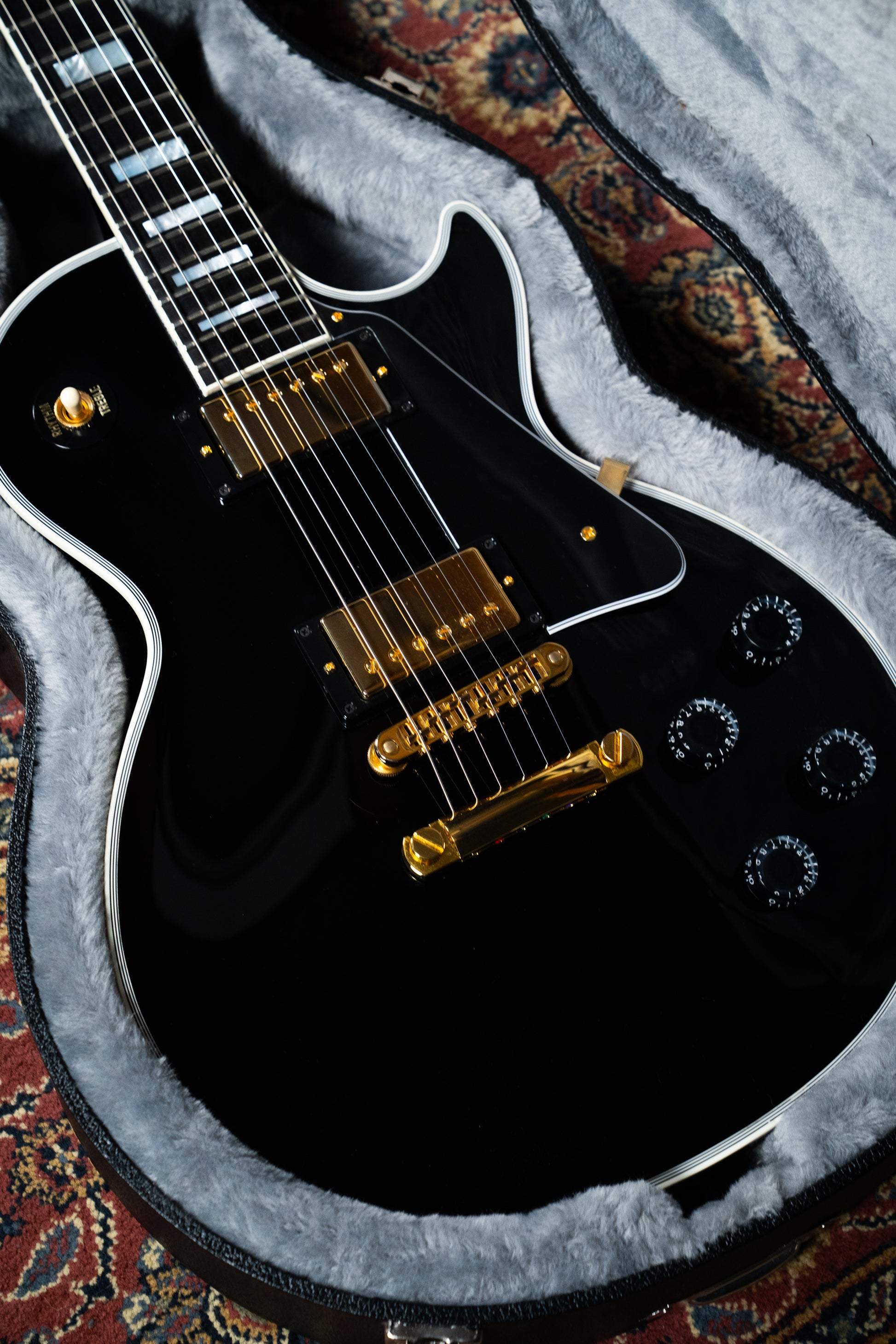 Gibson 2022 70th Ann. Les Paul Custom - Ebony - Pre-Owned