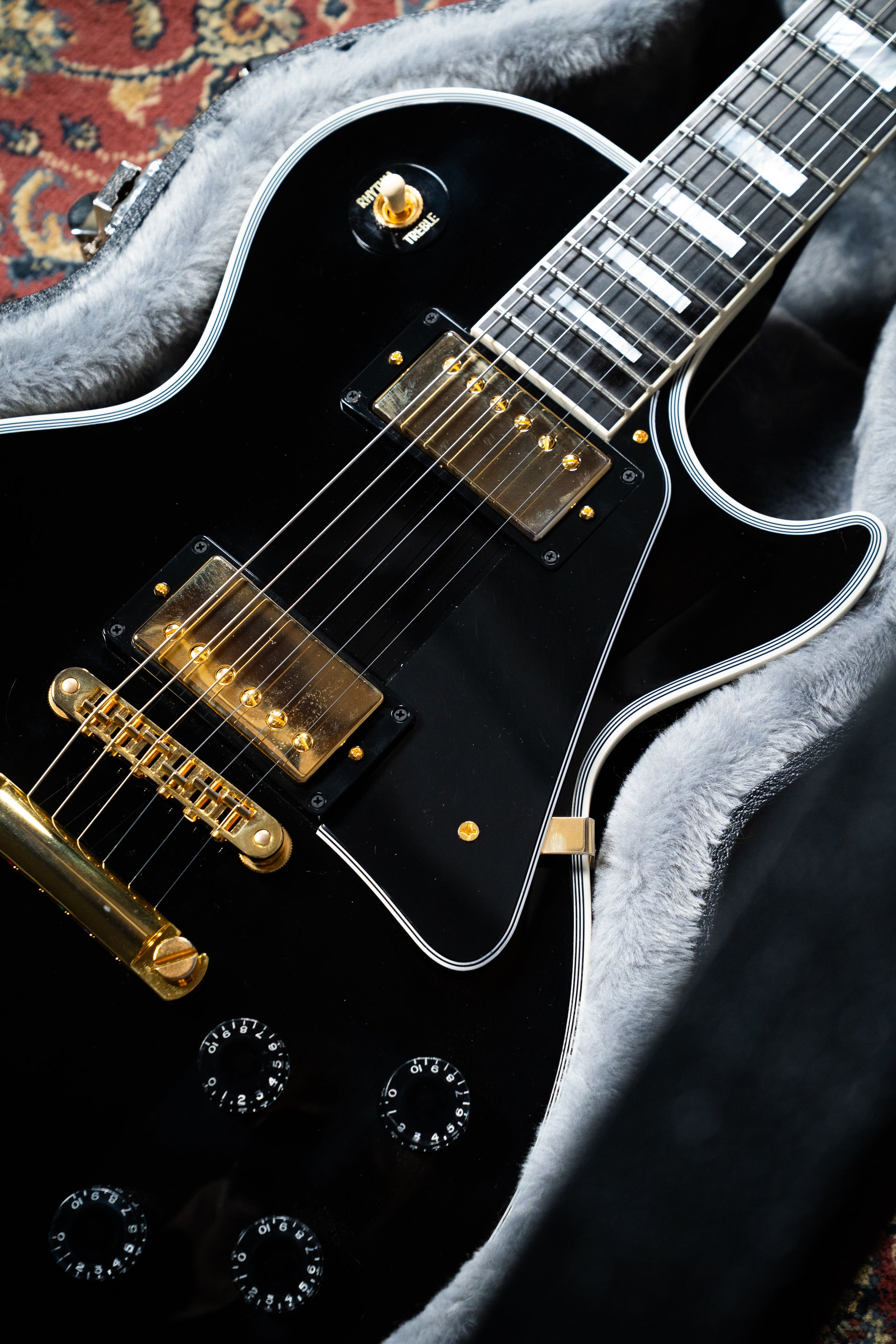 Gibson 2022 70th Ann. Les Paul Custom - Ebony - Pre-Owned