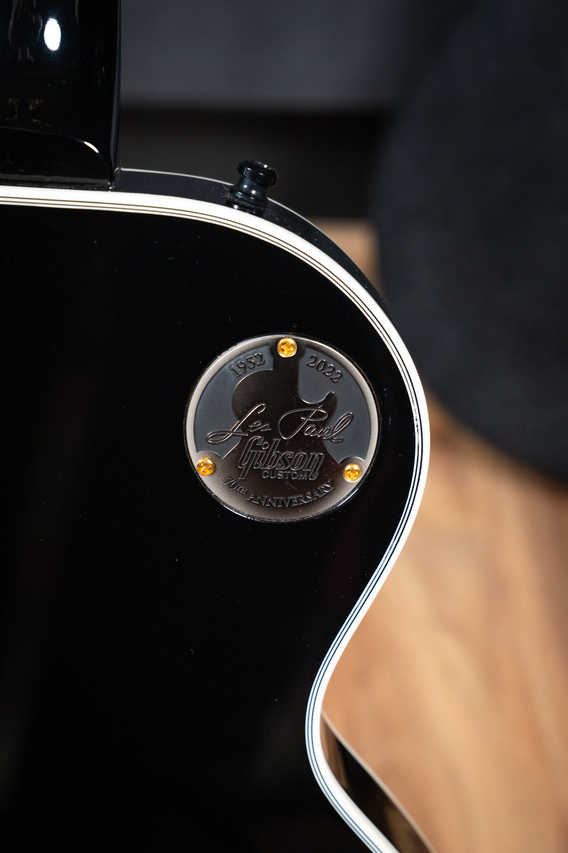 Gibson 2022 70th Ann. Les Paul Custom - Ebony - Pre-Owned