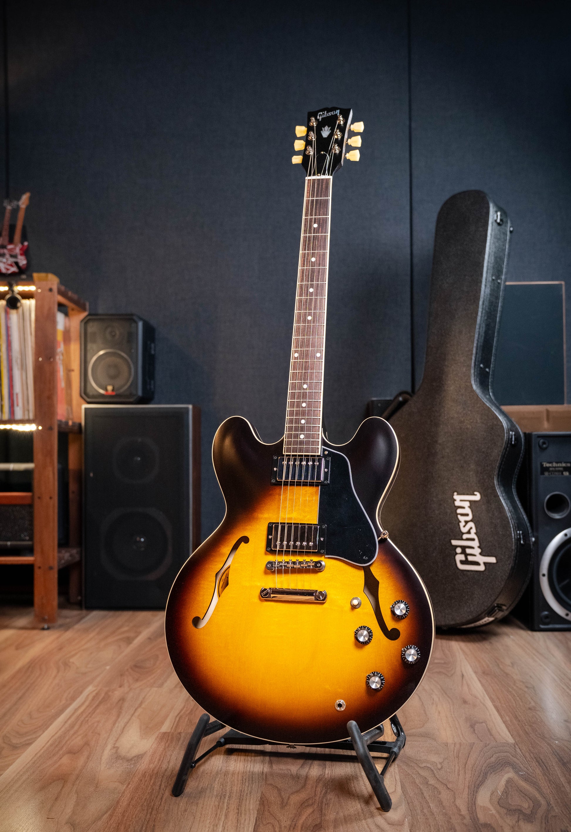 Gibson ES-335 Satin w/Case - Vintage Burst - Pre-Owned