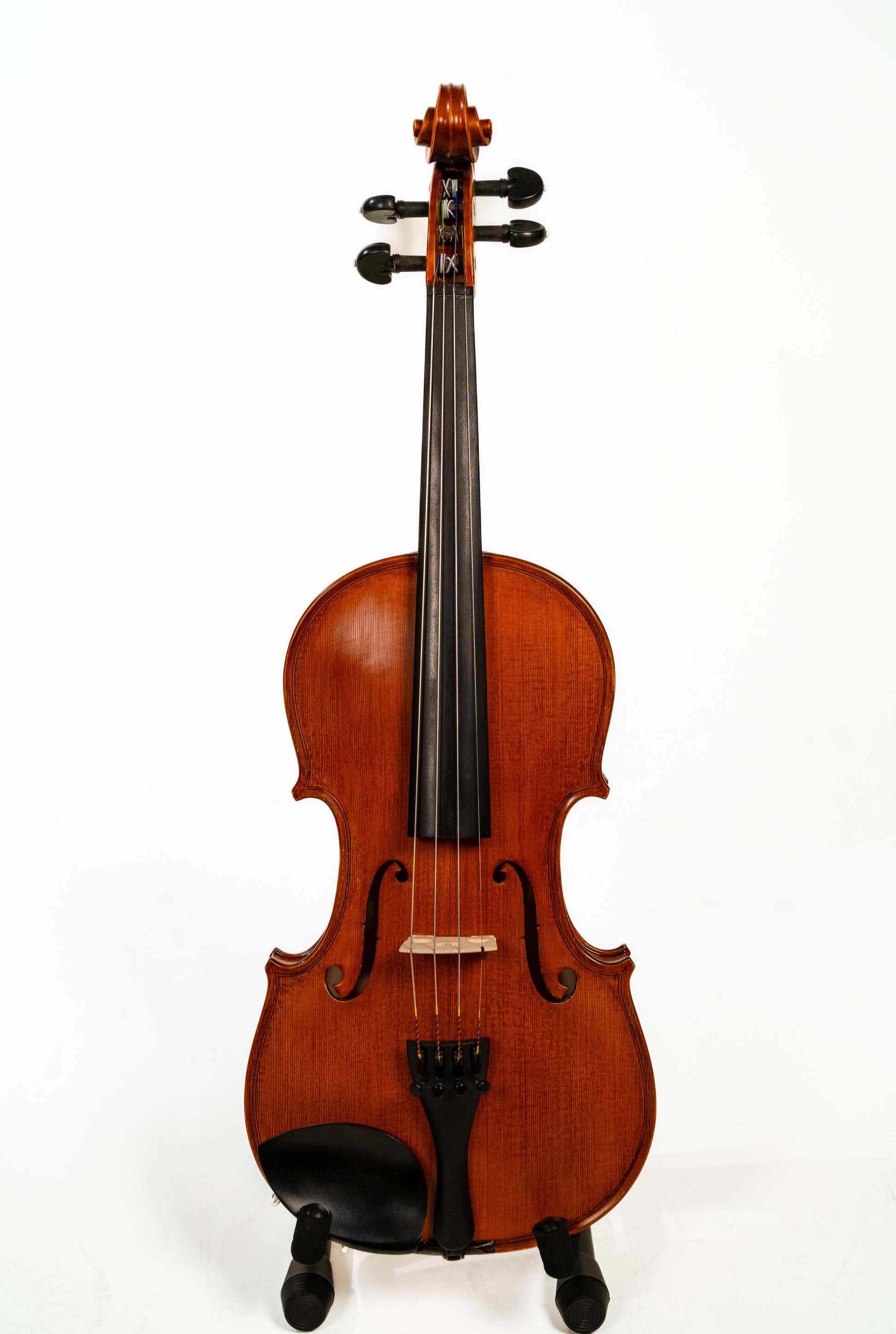 GLIGA VASILE 4/4 PROFESSIONAL DARK ANTIQUE VIOLIN SET UP W/OPAL GOLD STRINGS (VIOLIN ONLY)