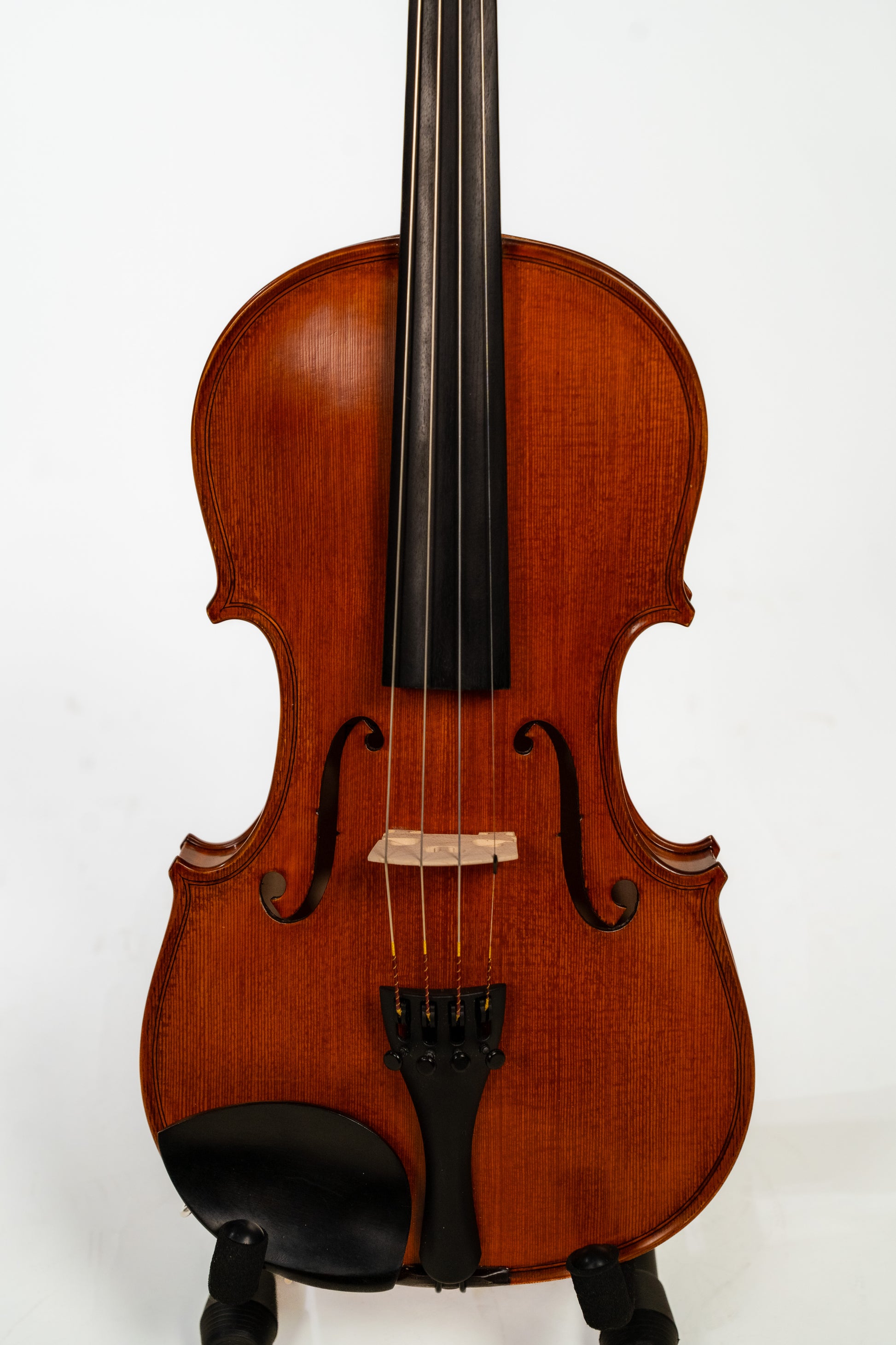 GLIGA VASILE 4/4 PROFESSIONAL DARK ANTIQUE VIOLIN SET UP W/OPAL GOLD STRINGS (VIOLIN ONLY)