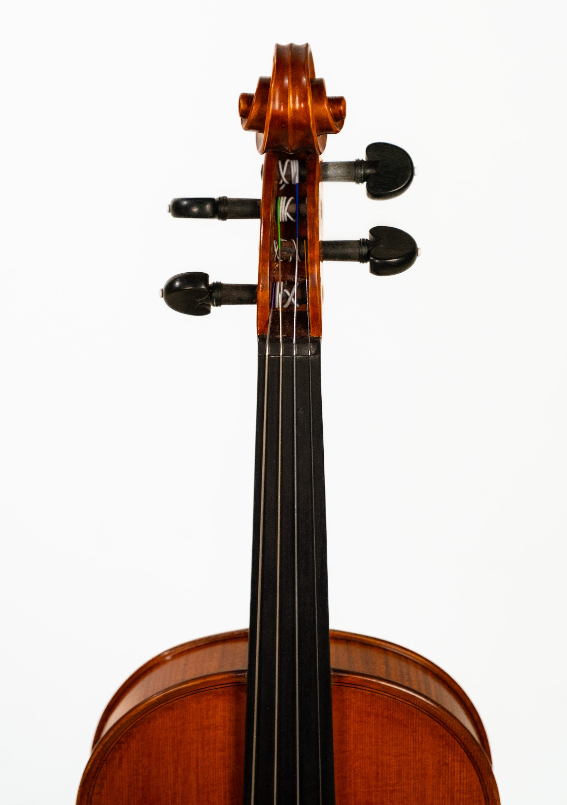 GLIGA VASILE 4/4 PROFESSIONAL DARK ANTIQUE VIOLIN SET UP W/OPAL GOLD STRINGS (VIOLIN ONLY)
