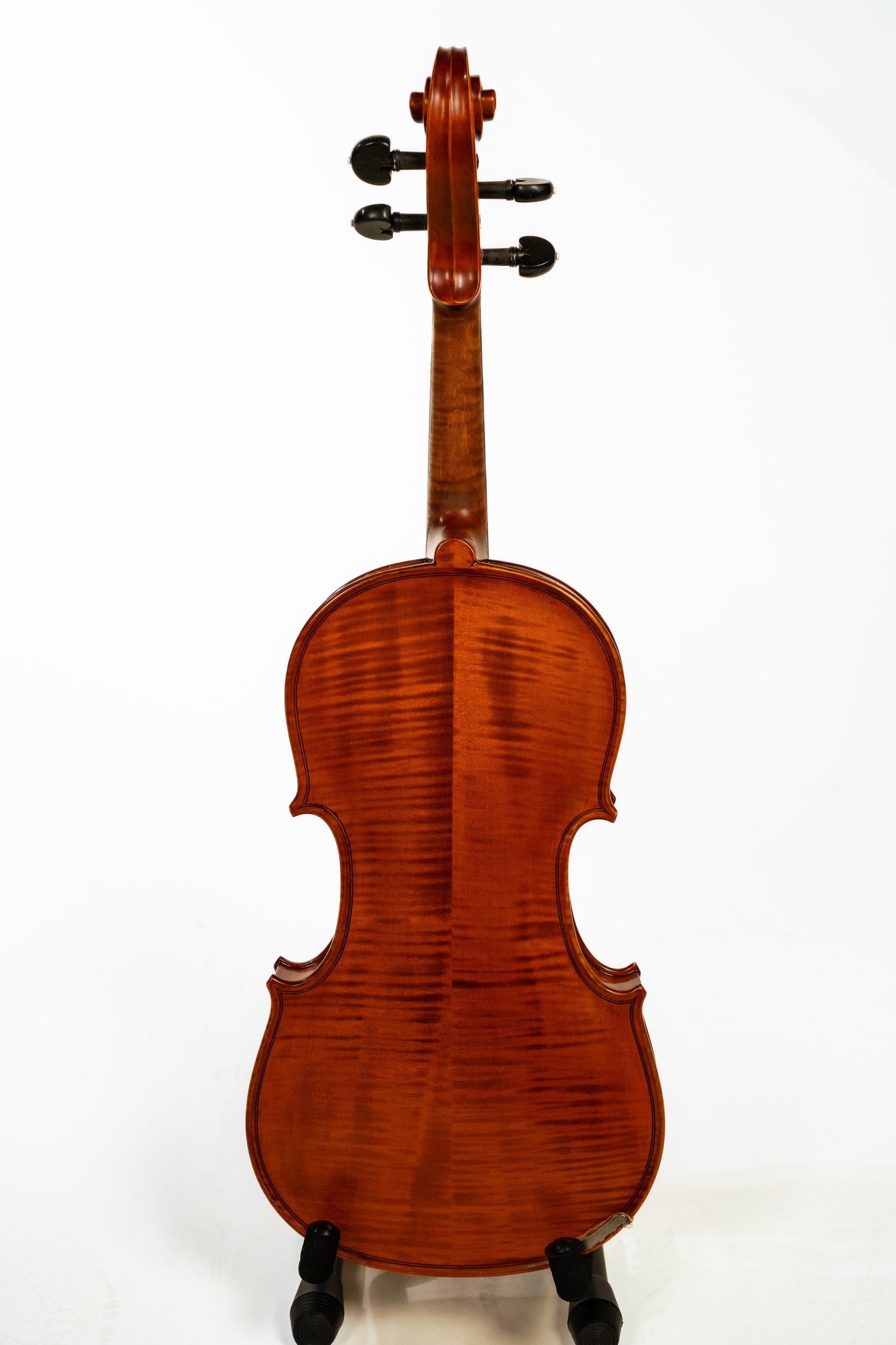 GLIGA VASILE 4/4 PROFESSIONAL DARK ANTIQUE VIOLIN SET UP W/OPAL GOLD STRINGS (VIOLIN ONLY)
