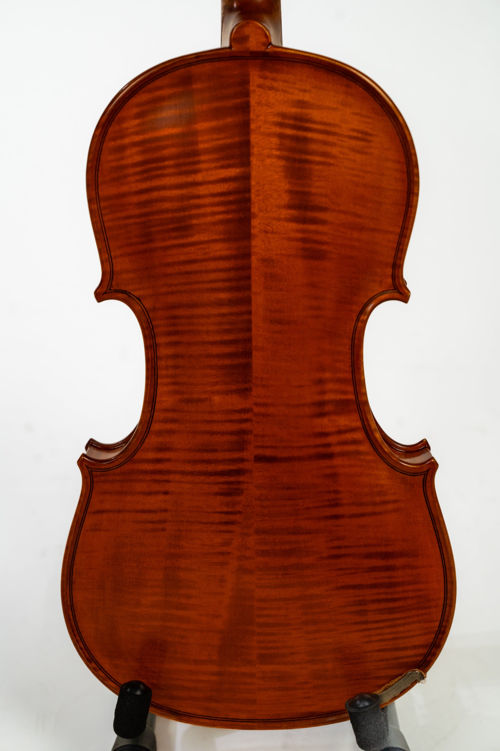GLIGA VASILE 4/4 PROFESSIONAL DARK ANTIQUE VIOLIN SET UP W/OPAL GOLD STRINGS (VIOLIN ONLY)