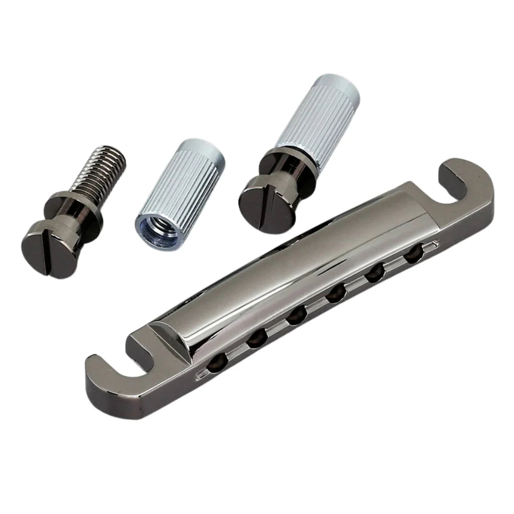 Gotoh LP8306 LP Style Tailpiece Assembly - Cosmo Black