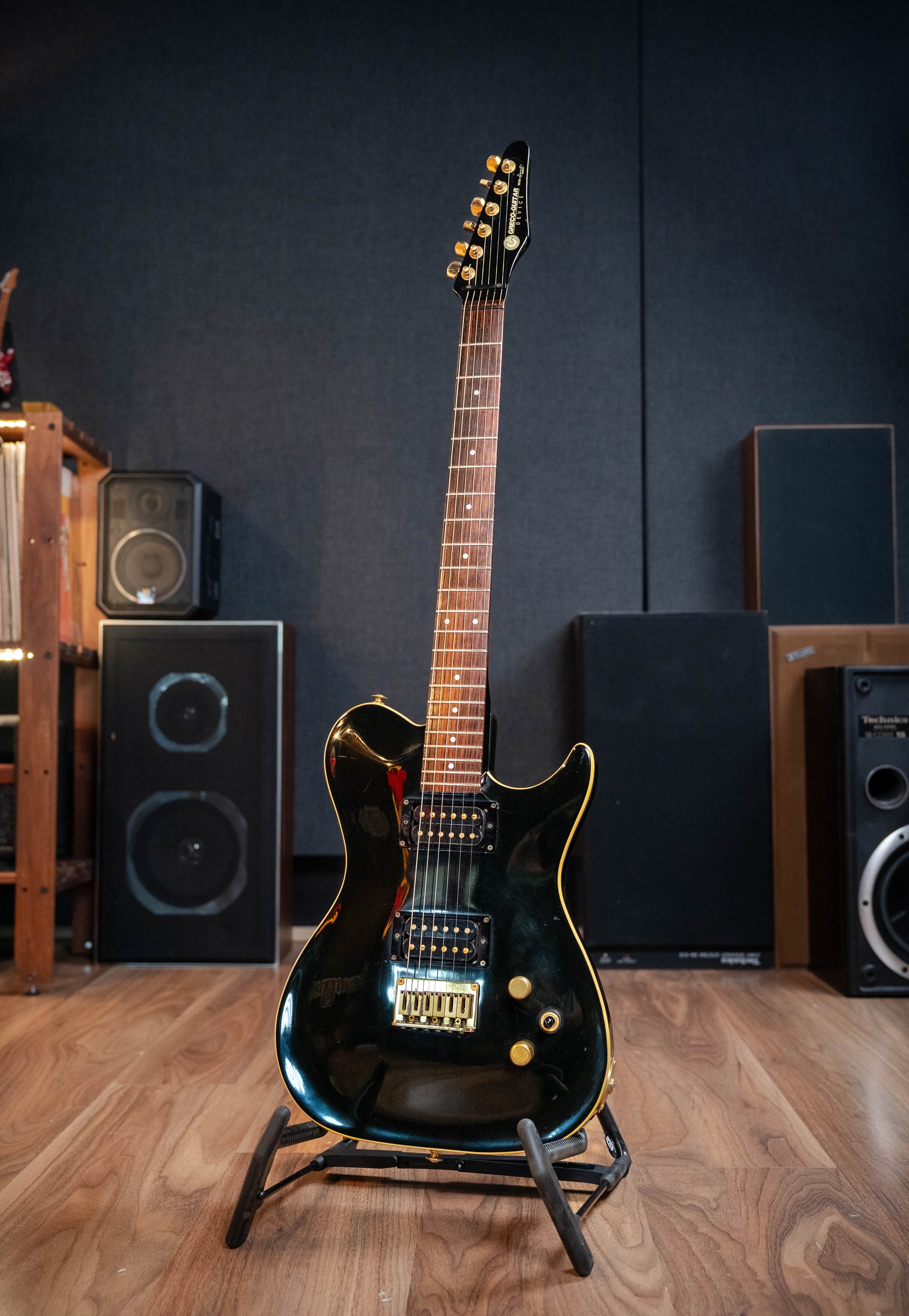 Greco TRH60 Electric Guitar w/Case - Black - Pre-Owned