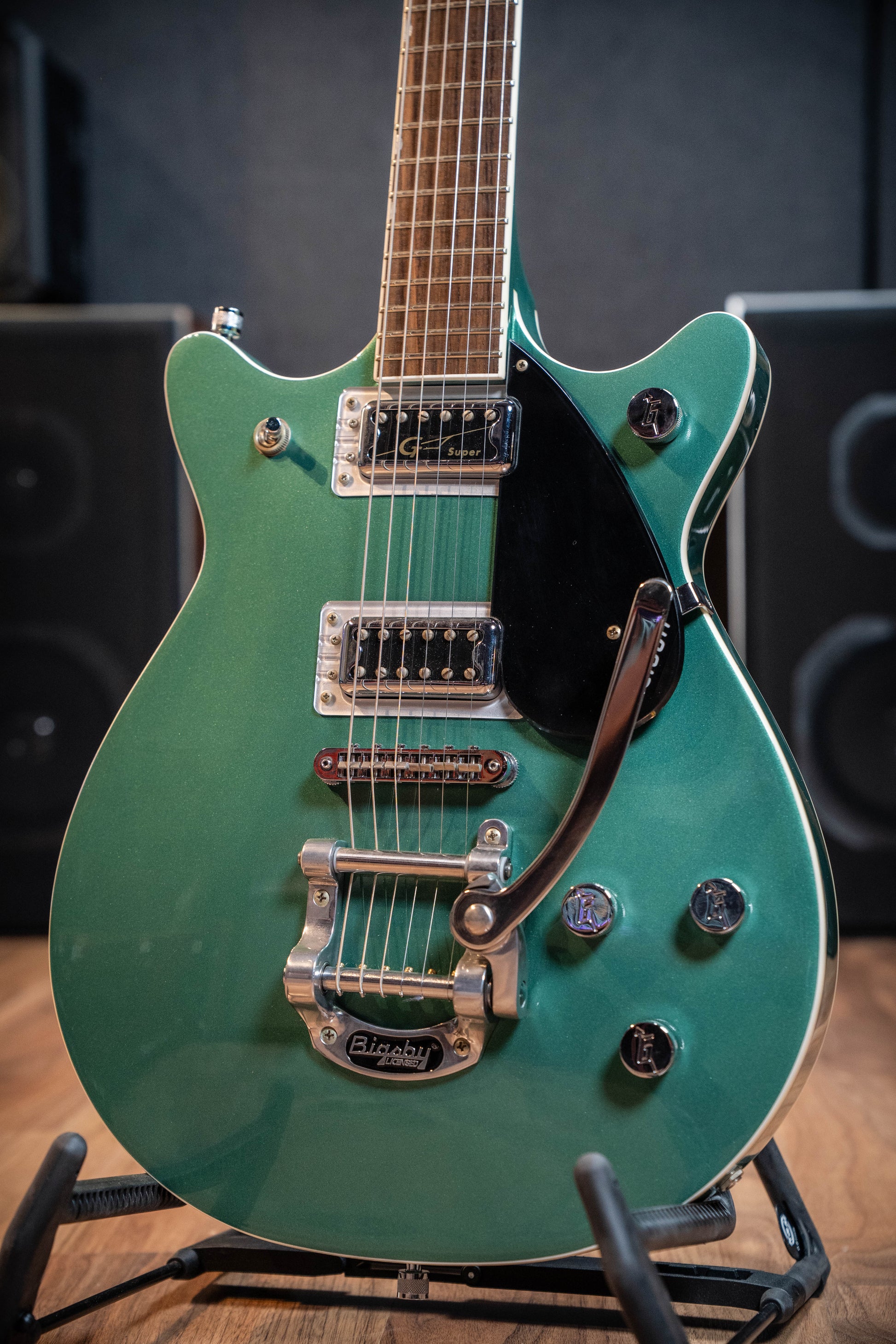 Gretsch G5655T-CB Electromatic Centre Block Jr. Double-Cut w/Case - Georgia Green - Pre-Owned (Mint)