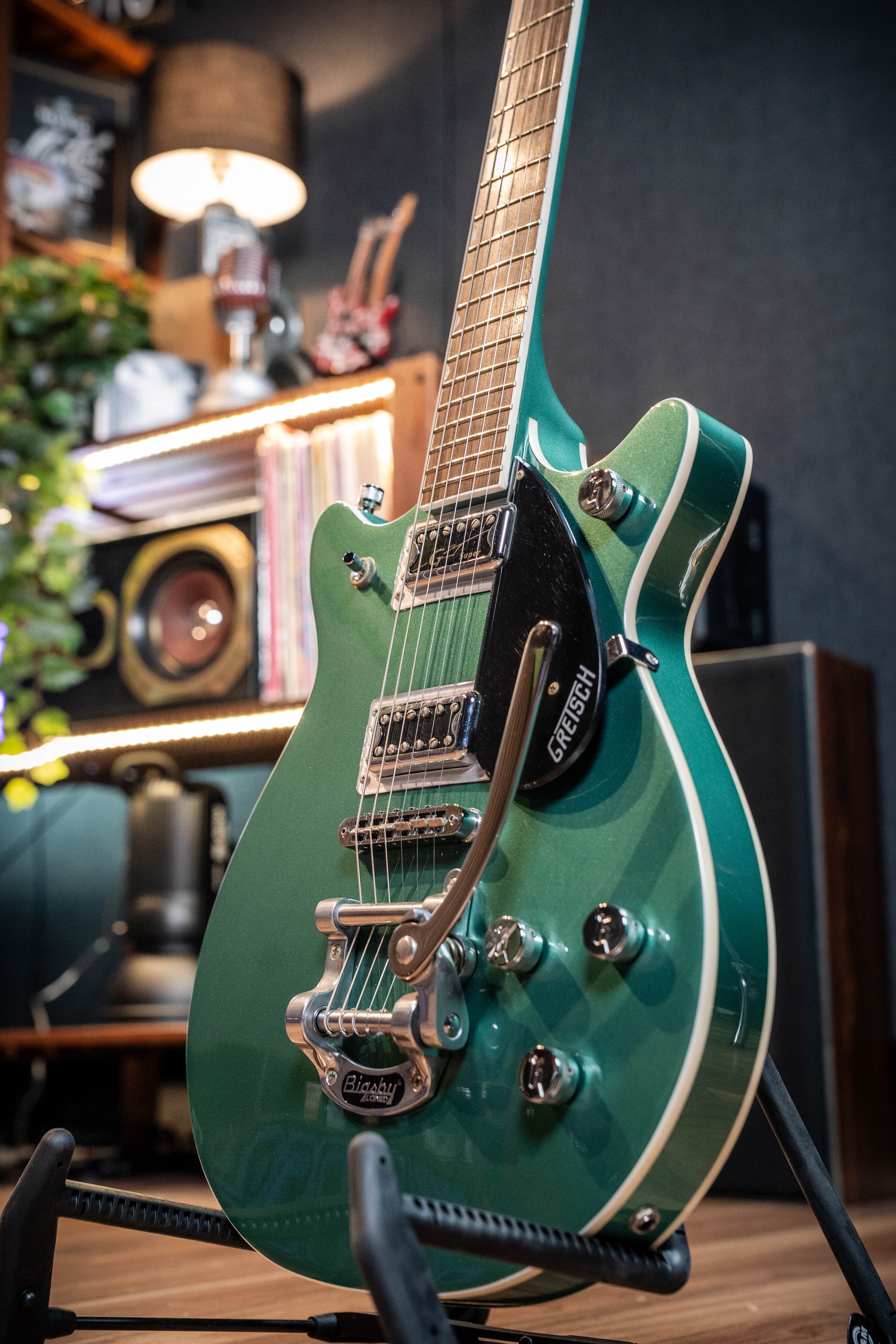 Gretsch G5655T-CB Electromatic Centre Block Jr. Double-Cut w/Case - Georgia Green - Pre-Owned (Mint)