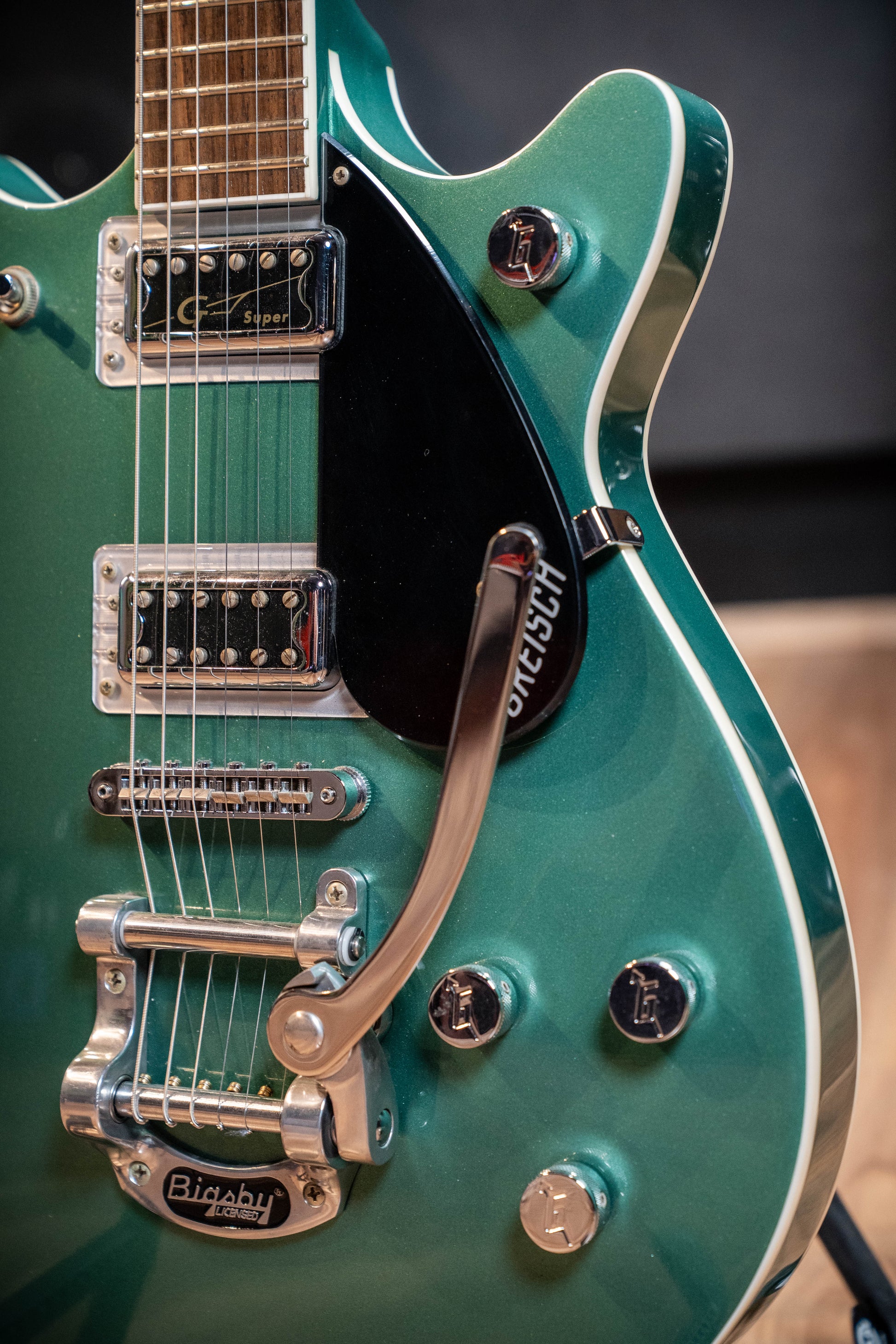 Gretsch G5655T-CB Electromatic Centre Block Jr. Double-Cut w/Case - Georgia Green - Pre-Owned (Mint)