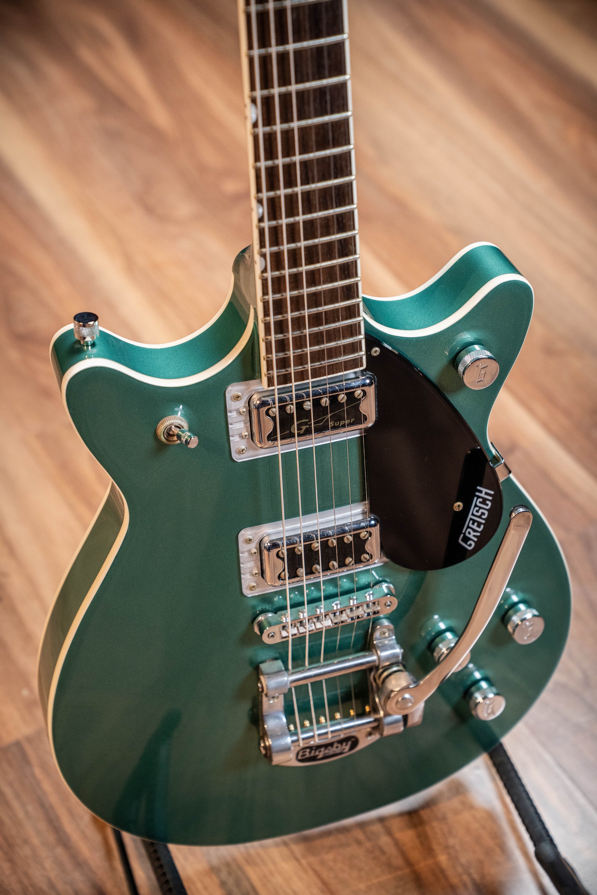 Gretsch G5655T-CB Electromatic Centre Block Jr. Double-Cut w/Case - Georgia Green - Pre-Owned (Mint)