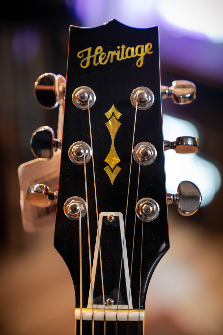 Heritage Custom Shop Factory Special H-150 Electric Guitar w/Zebra Pickups + Case - Dirty Lemon Burst