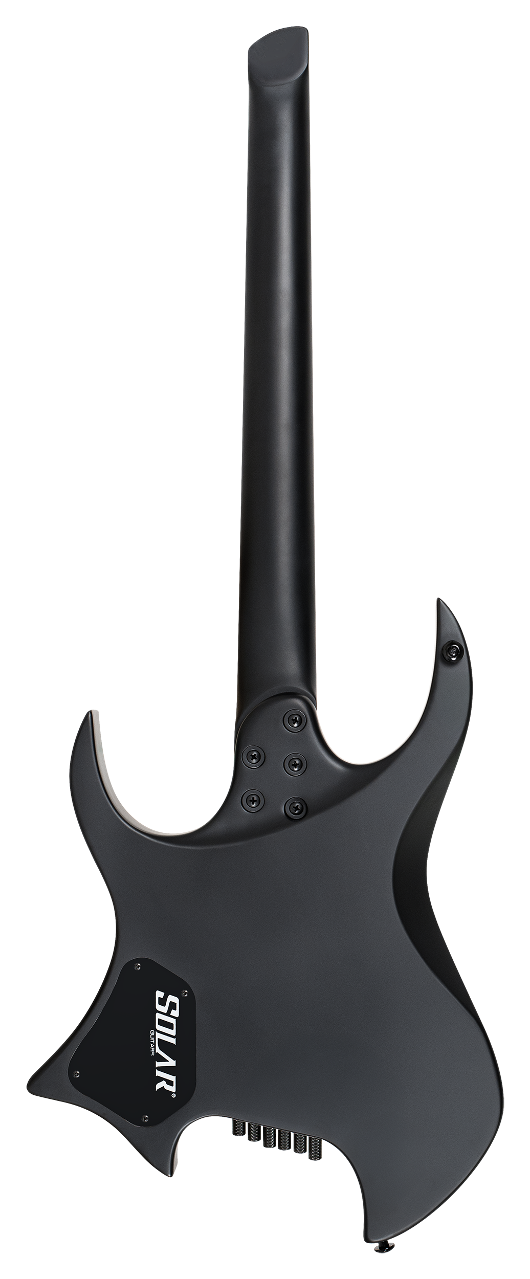 Solar H2.6C Headless Electric Guitar - Carbon Black