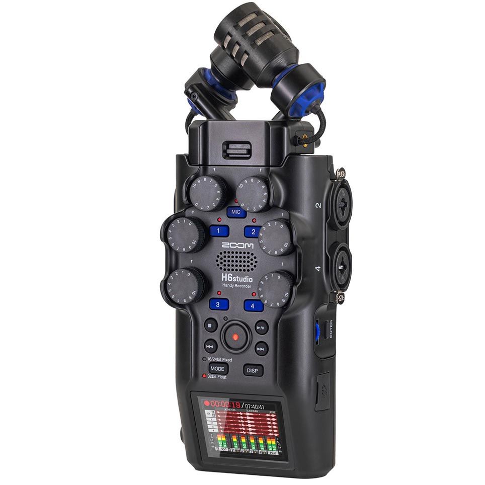 Zoom H6 STUDIO Handy Recorder