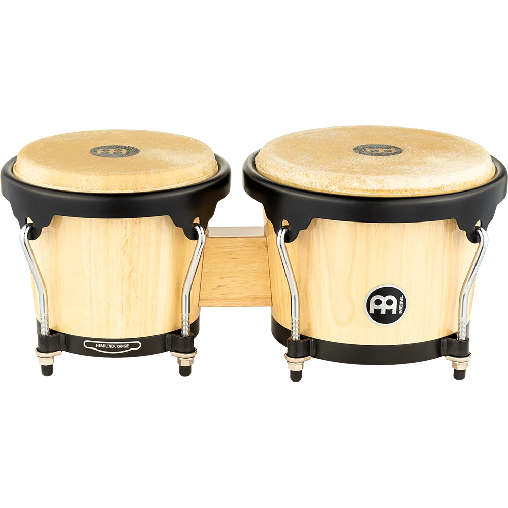 Meinl Bongo - Headliner - Wood - 6 3/4" & 8" - Natural
